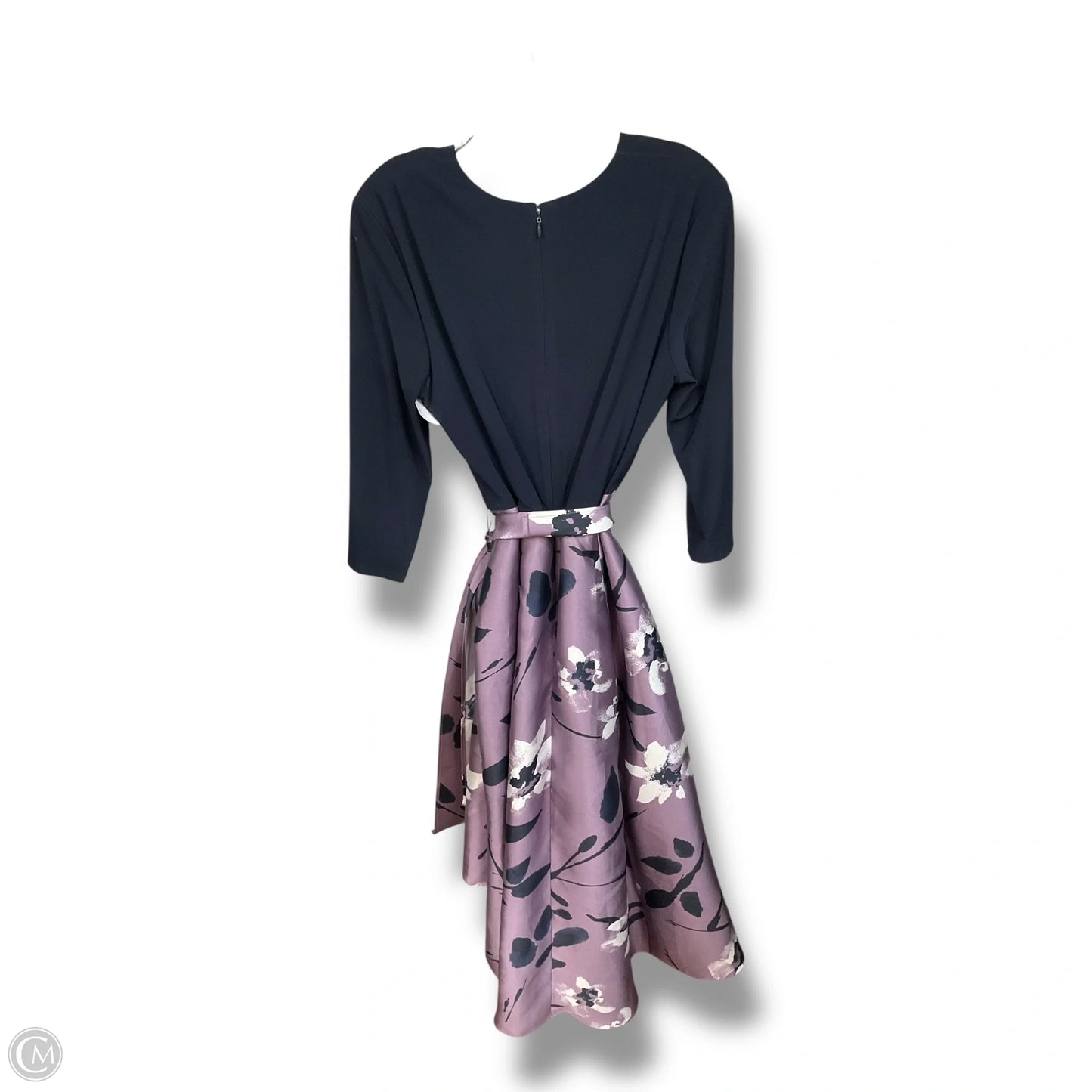 Dress Party Midi By Cme In Blue & Purple, Size: Xl