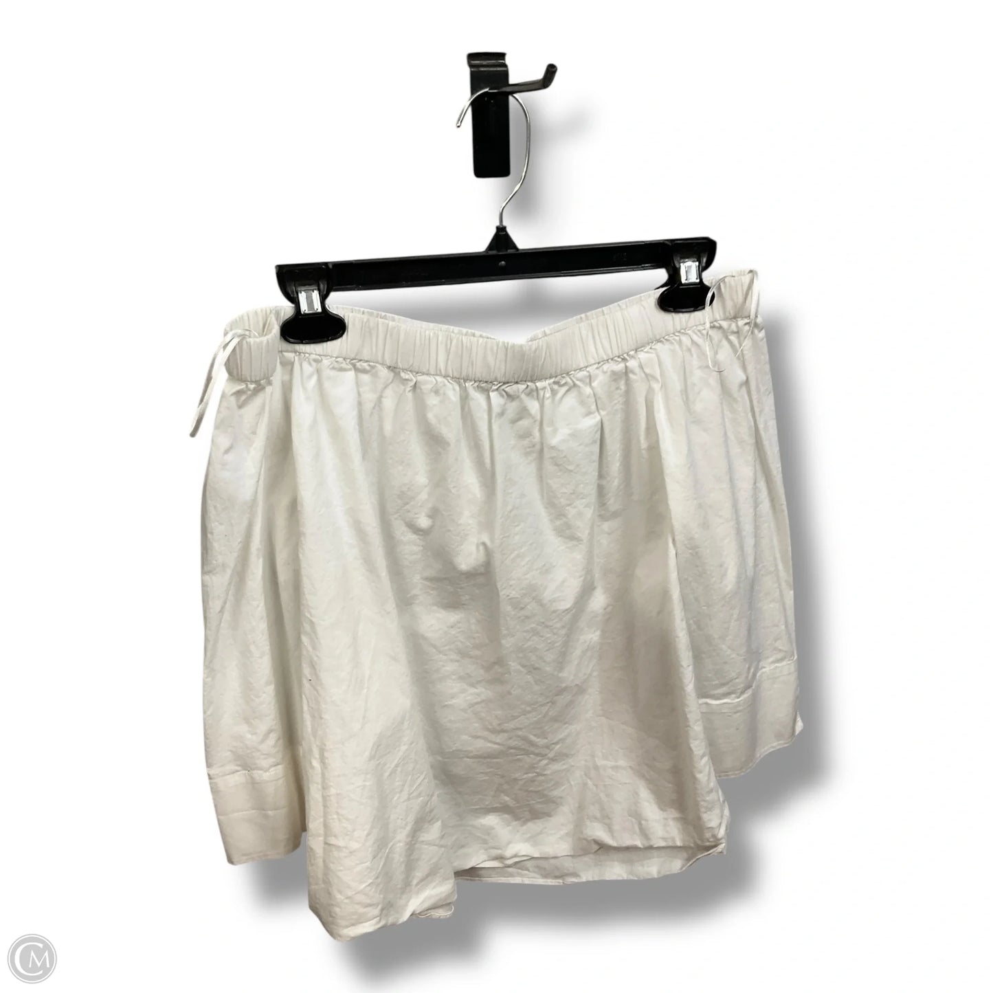 Top 3/4 Sleeve By Clothes Mentor In White, Size: M