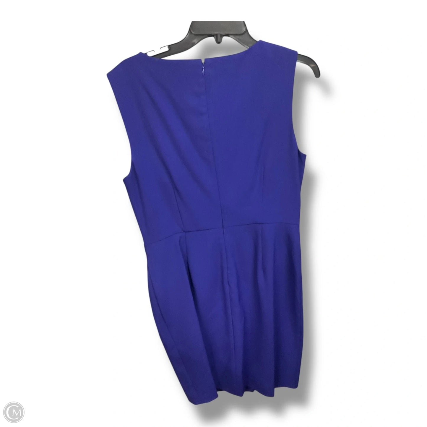 Dress Work By Calvin Klein In Purple, Size: 12