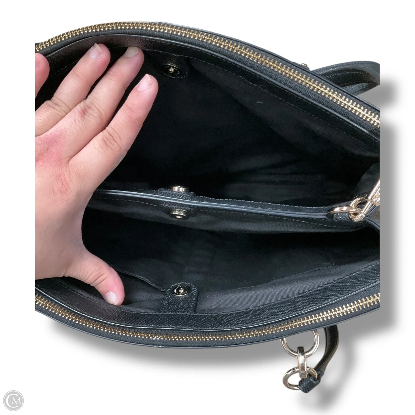 Crossbody Designer By Coach, Size: Large