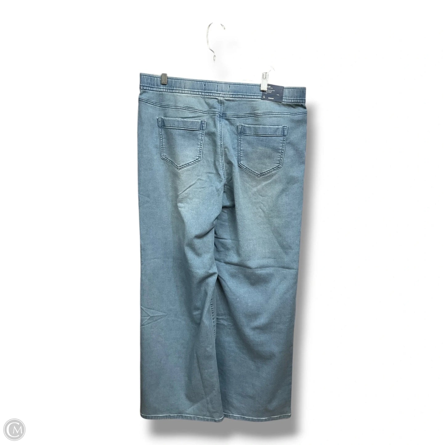 Jeans Wide Leg By J. Jill In Blue Denim, Size: 12