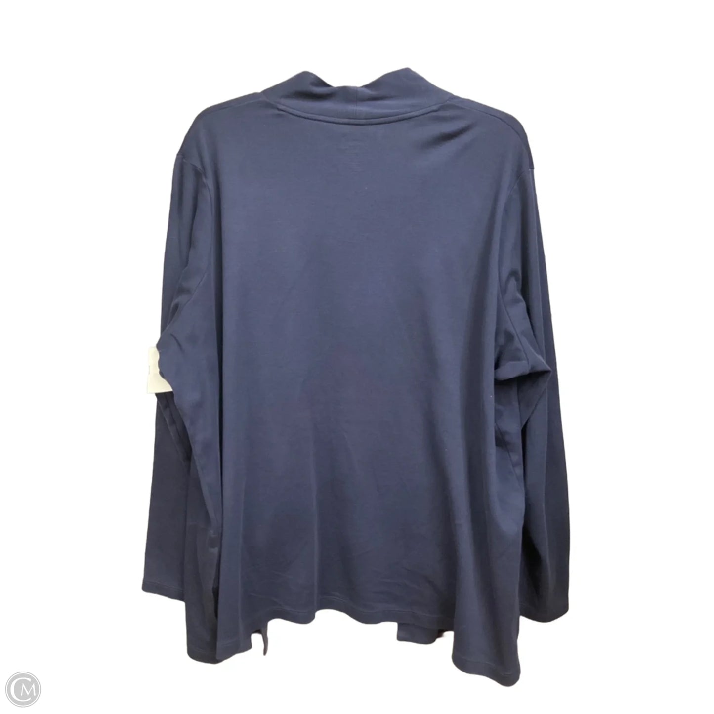 Cardigan By L.l. Bean In Navy, Size: 2x