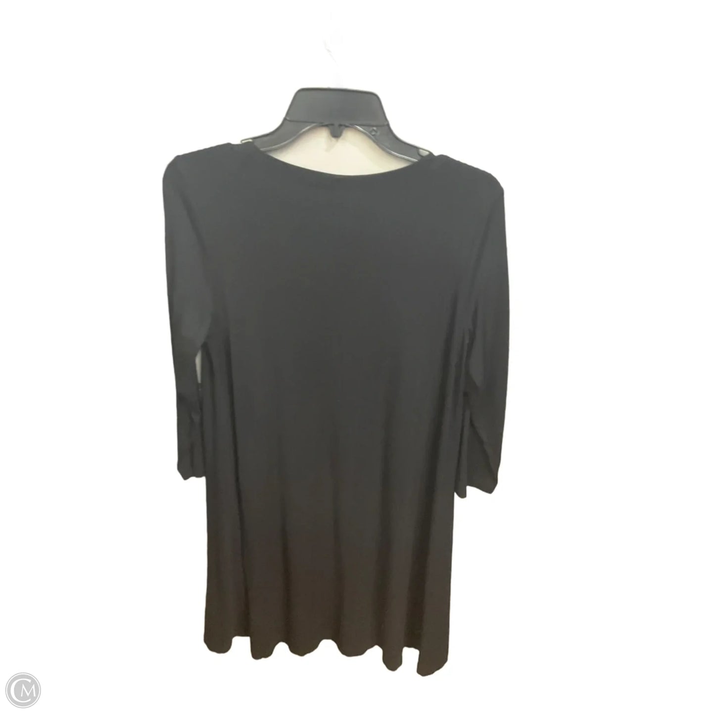 Dress Casual Midi By Loft In Black, Size: M