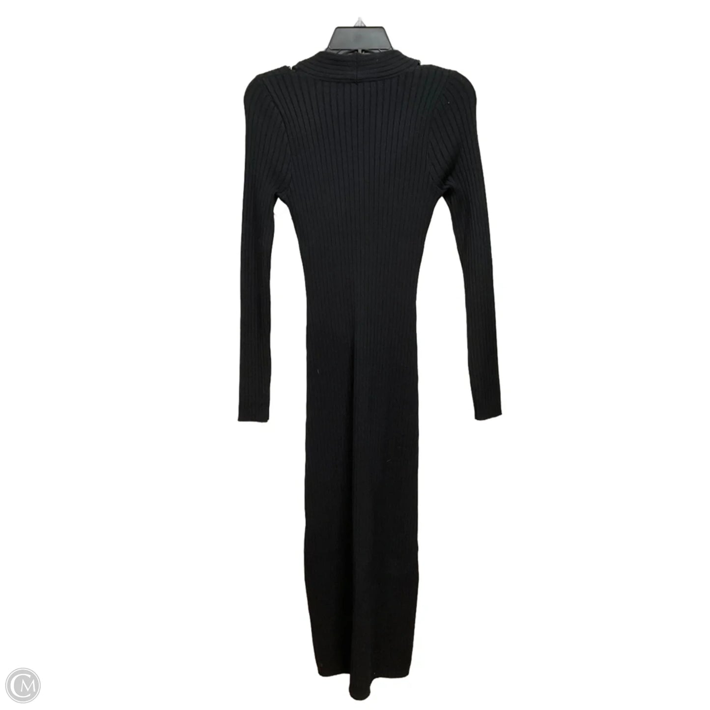 Dress Sweater By Astr In Black, Size: M
