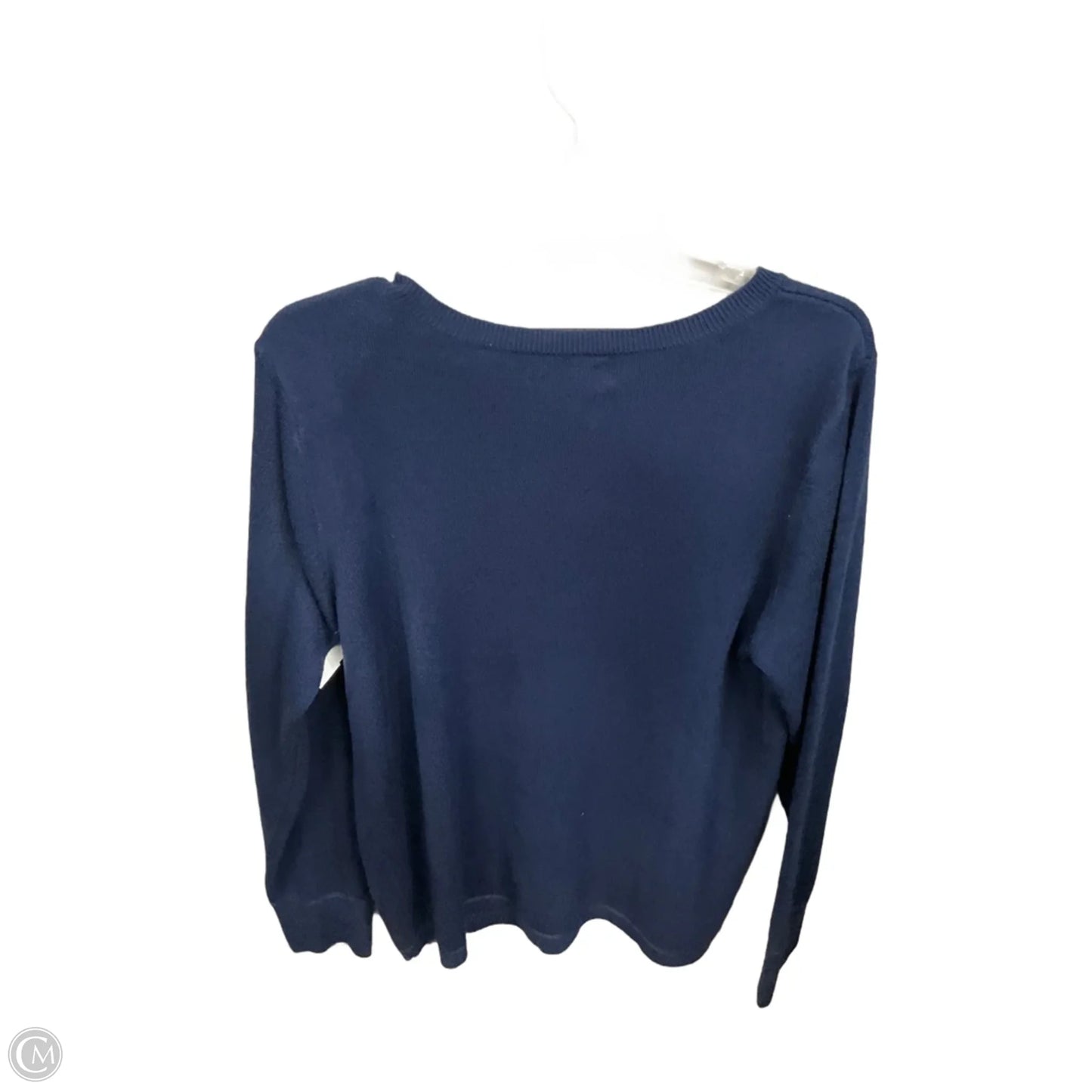 Sweater By Croft And Barrow In Navy, Size: Xl