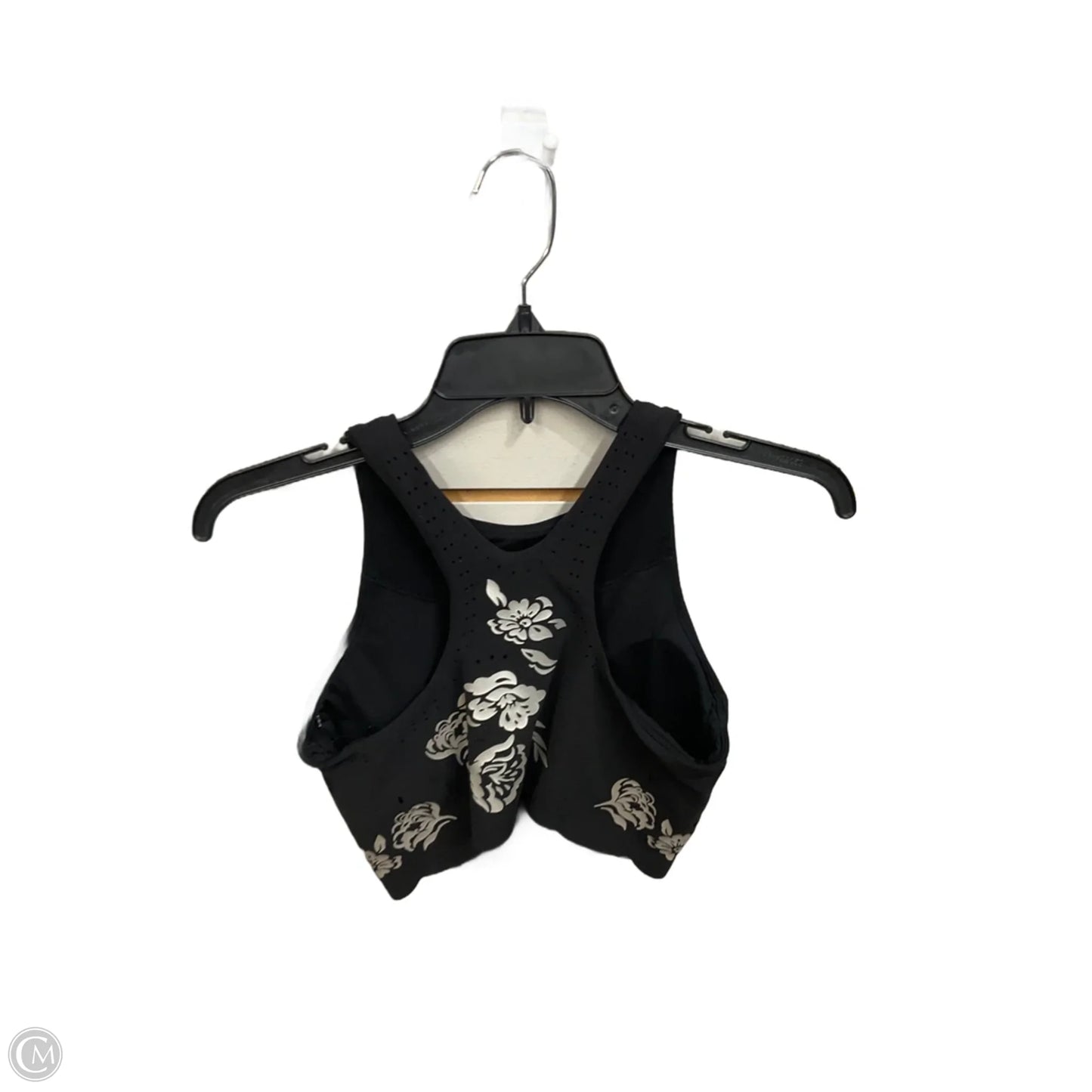 Athletic Bra By Athleta In Black & White, Size: S