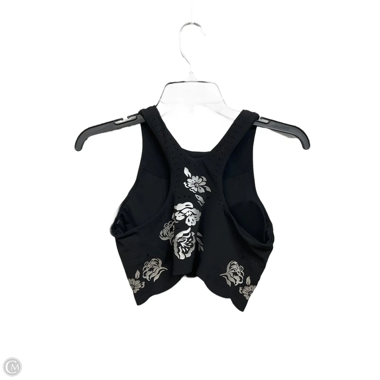 Athletic Bra By Athleta In Black & White, Size: S