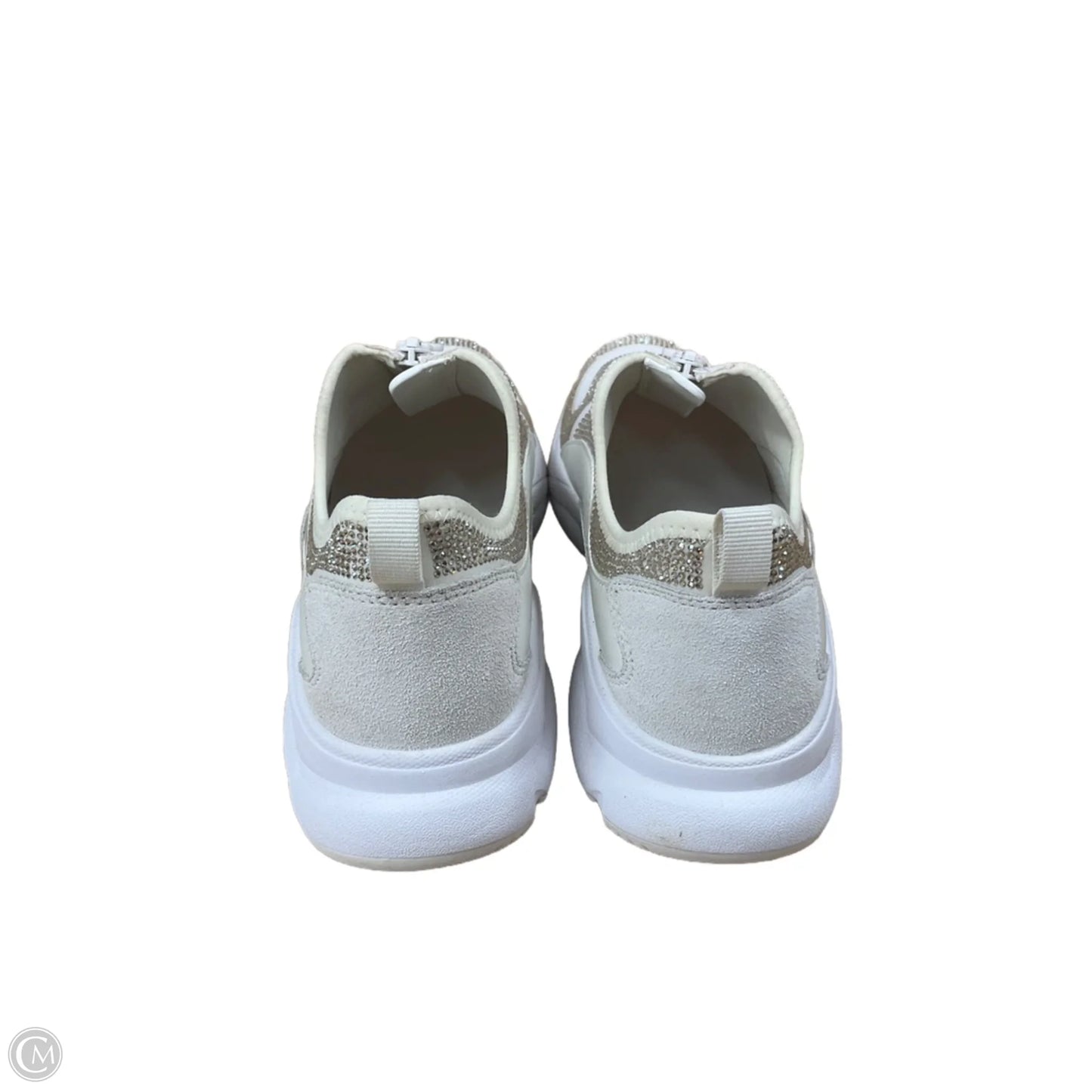 Shoes Sneakers By Michael By Michael Kors In Cream, Size: 9