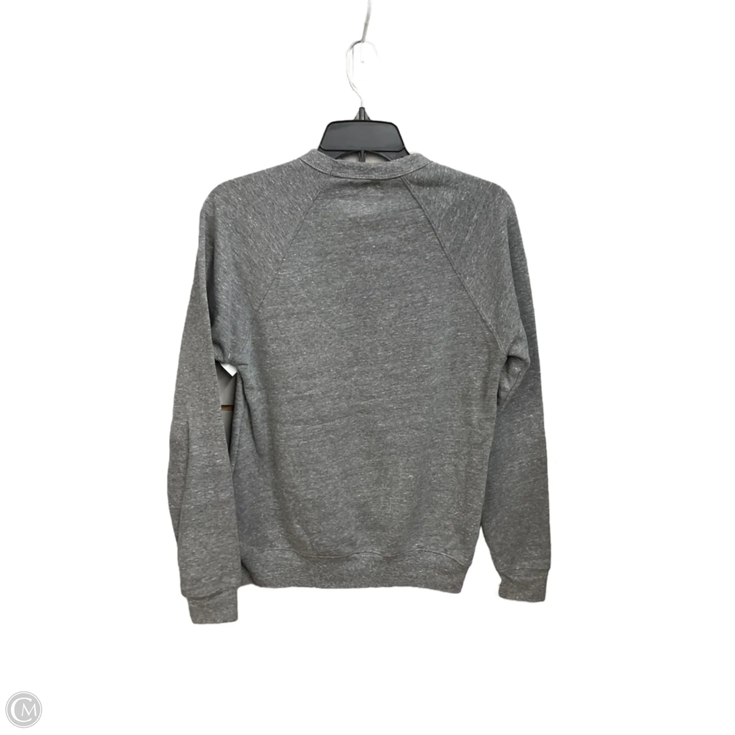 Sweatshirt Crewneck By Cme In Grey & Red, Size: S