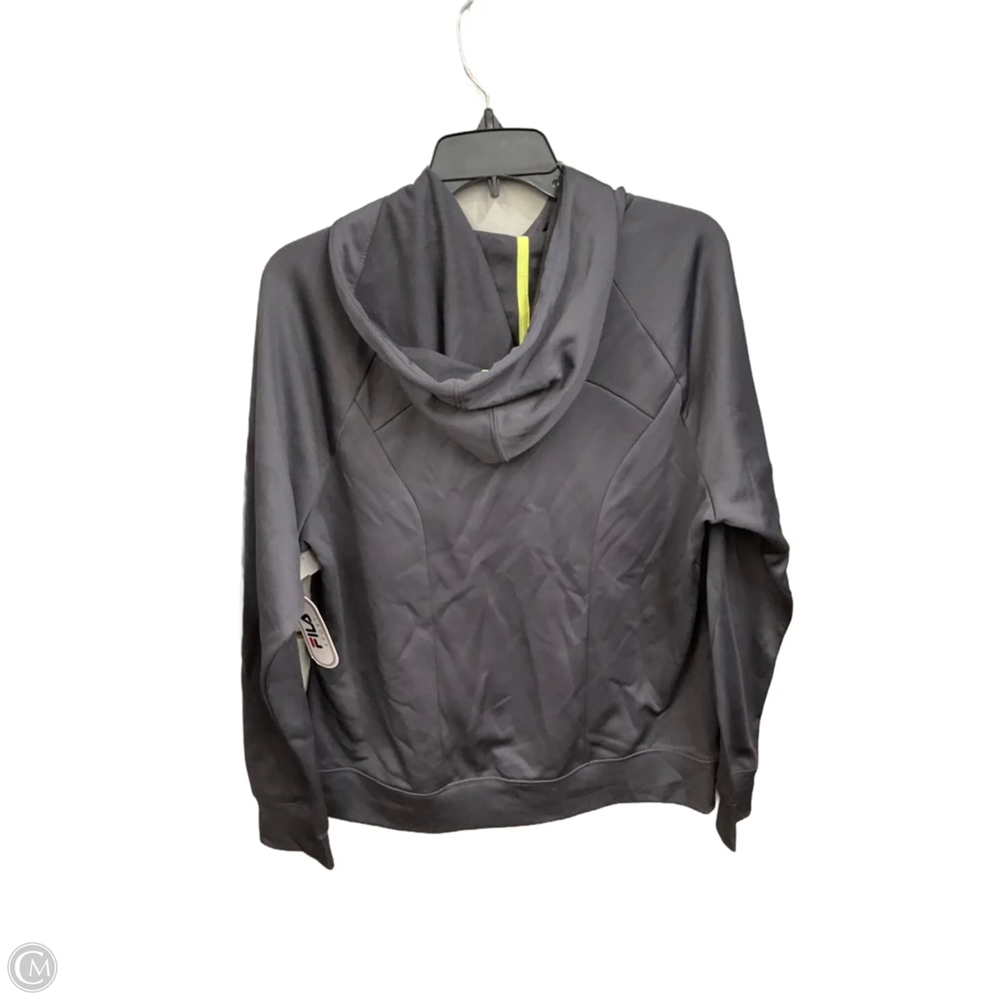 Athletic Jacket By Fila In Grey, Size: Xl