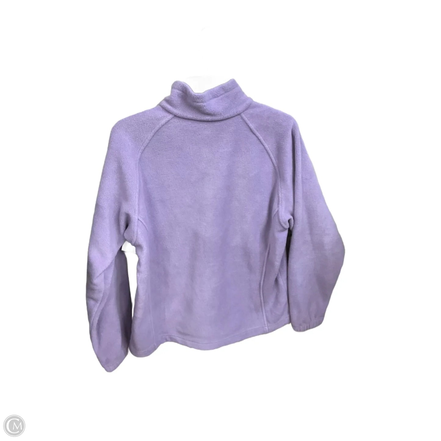Jacket Fleece By Columbia In Purple, Size: L