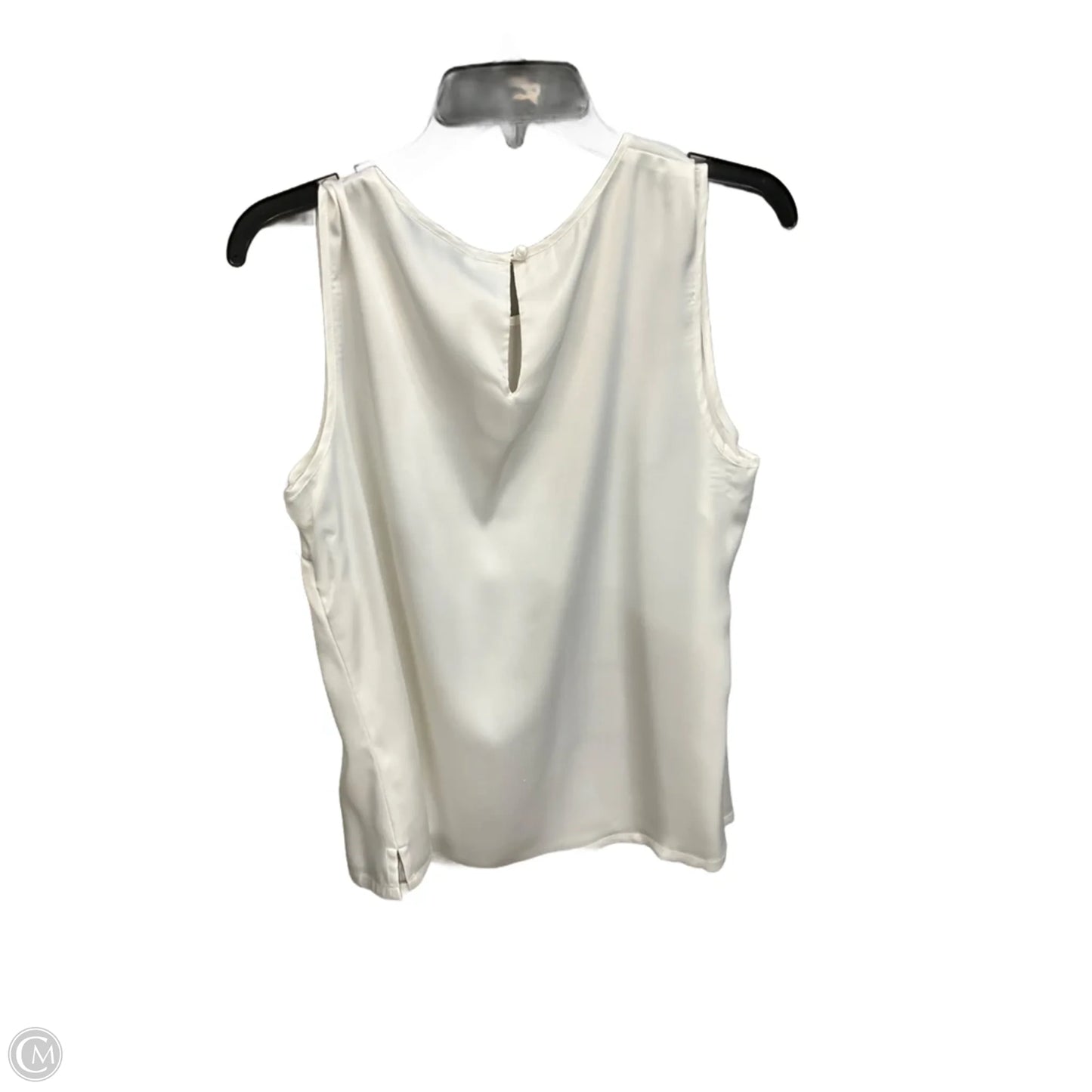 Top Sleeveless By Kasper In White, Size: Xl