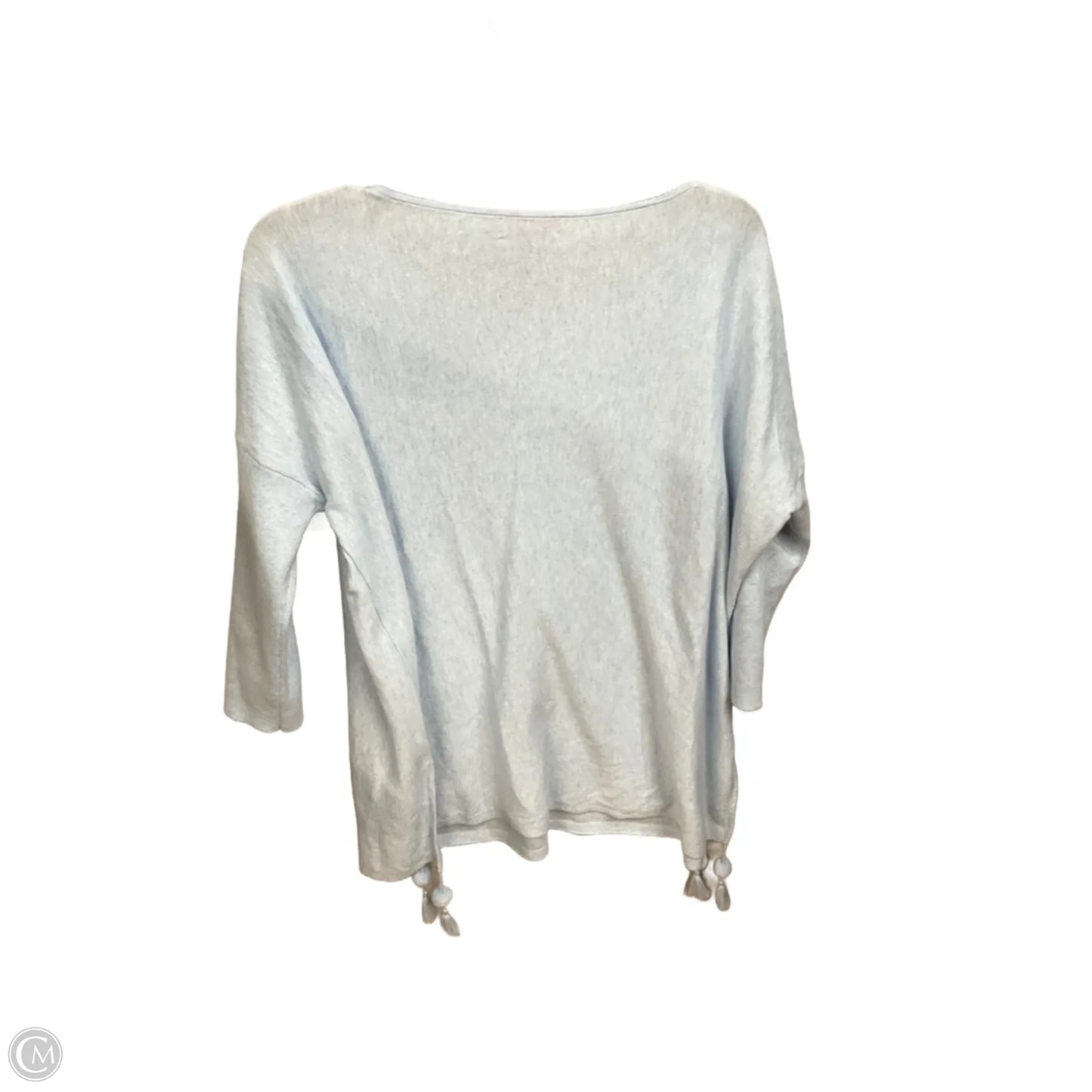 Top 3/4 Sleeve Designer By Lilly Pulitzer In Blue, Size: S