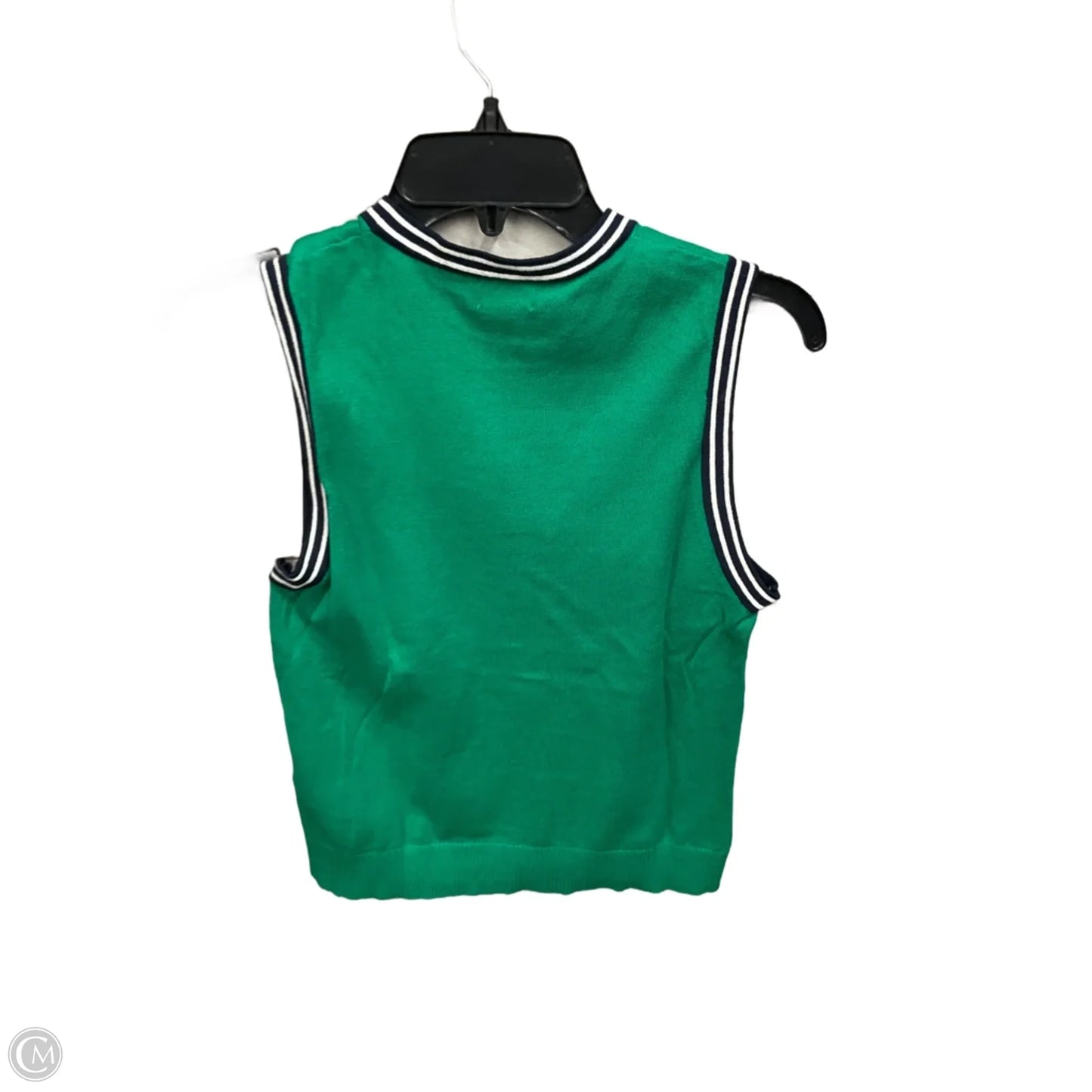 Top Sleeveless By J. Crew In Green, Size: S