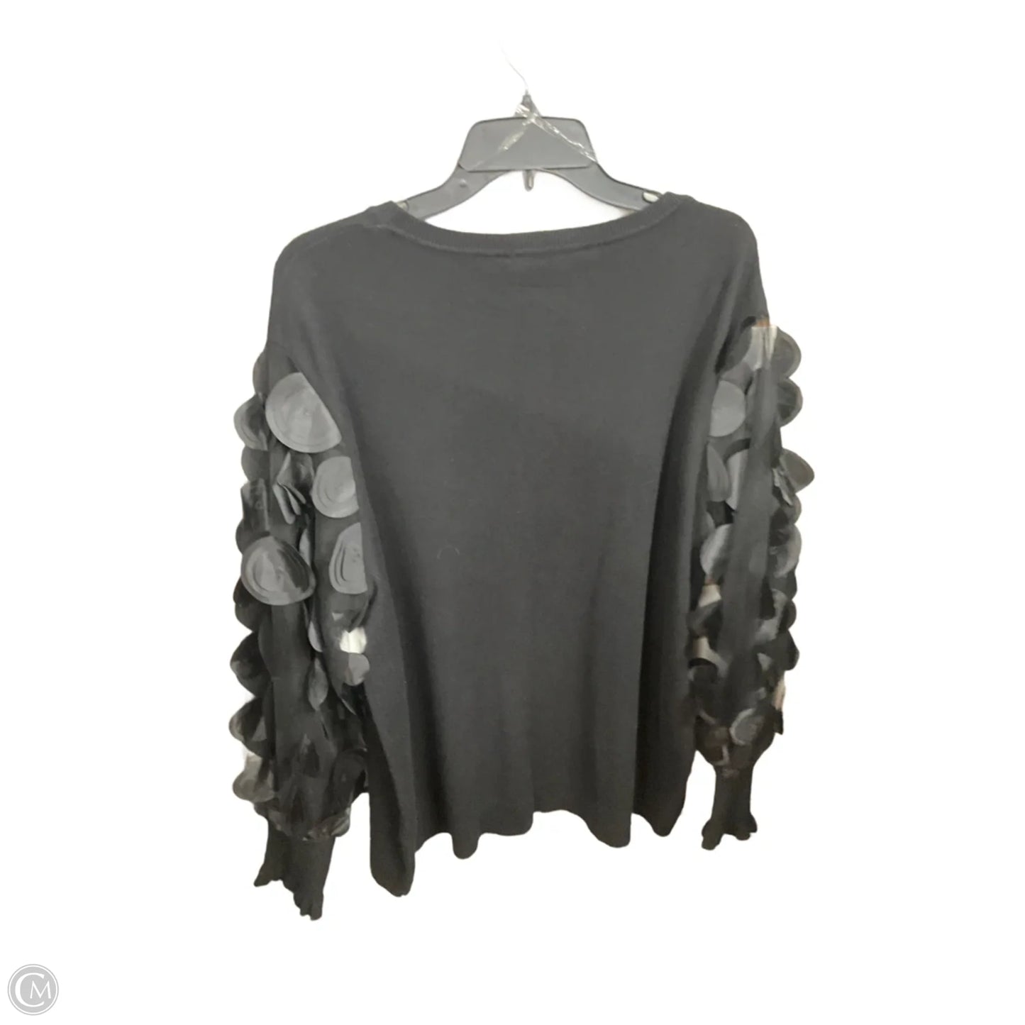Top Long Sleeve By Clothes Mentor In Black, Size: 2x