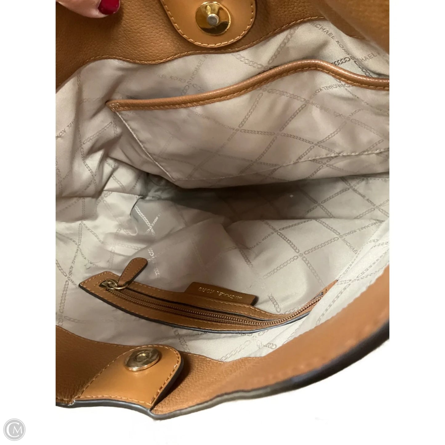 Handbag Designer By Michael Kors, Size: Large