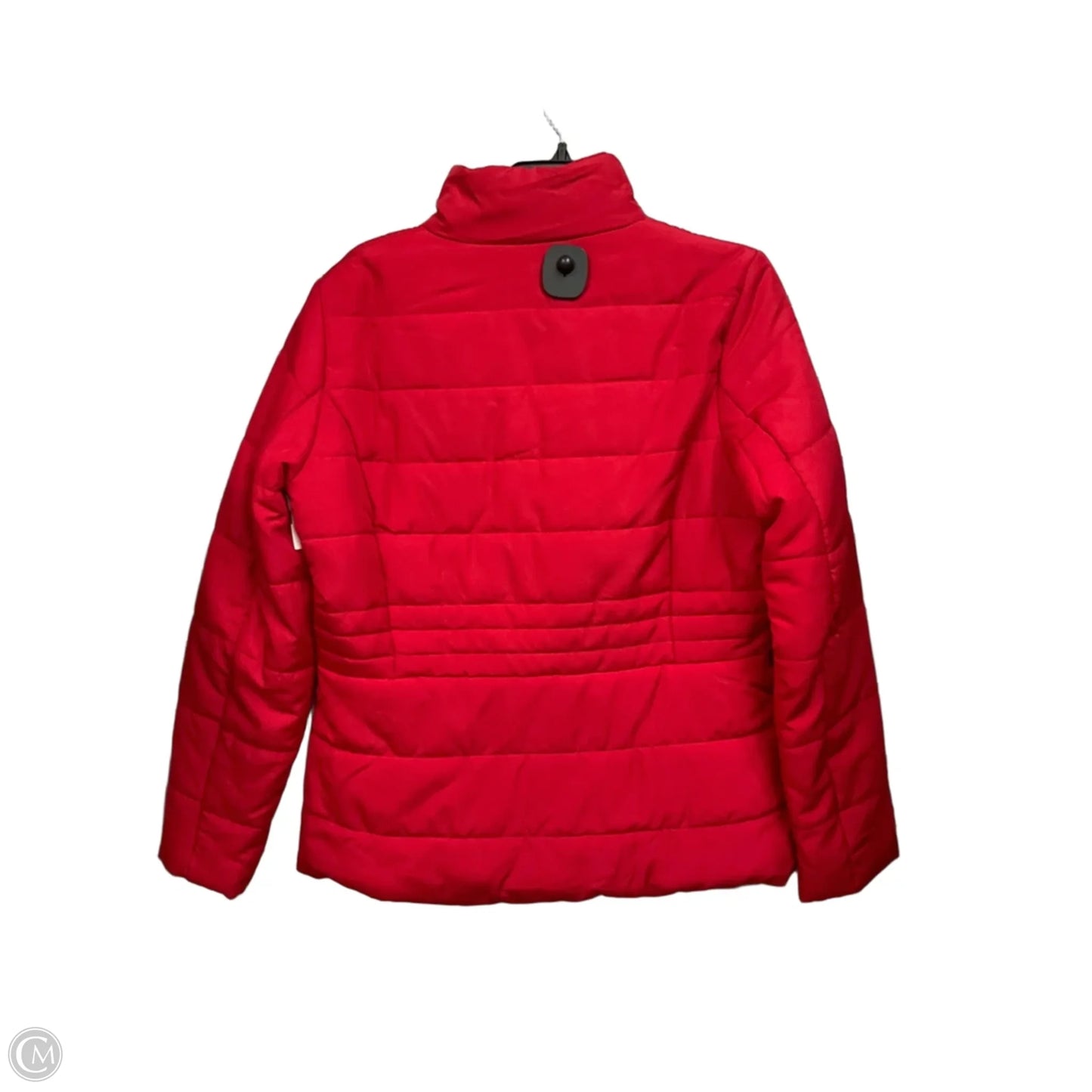 Jacket Puffer & Quilted By New York And Co In Red, Size: M