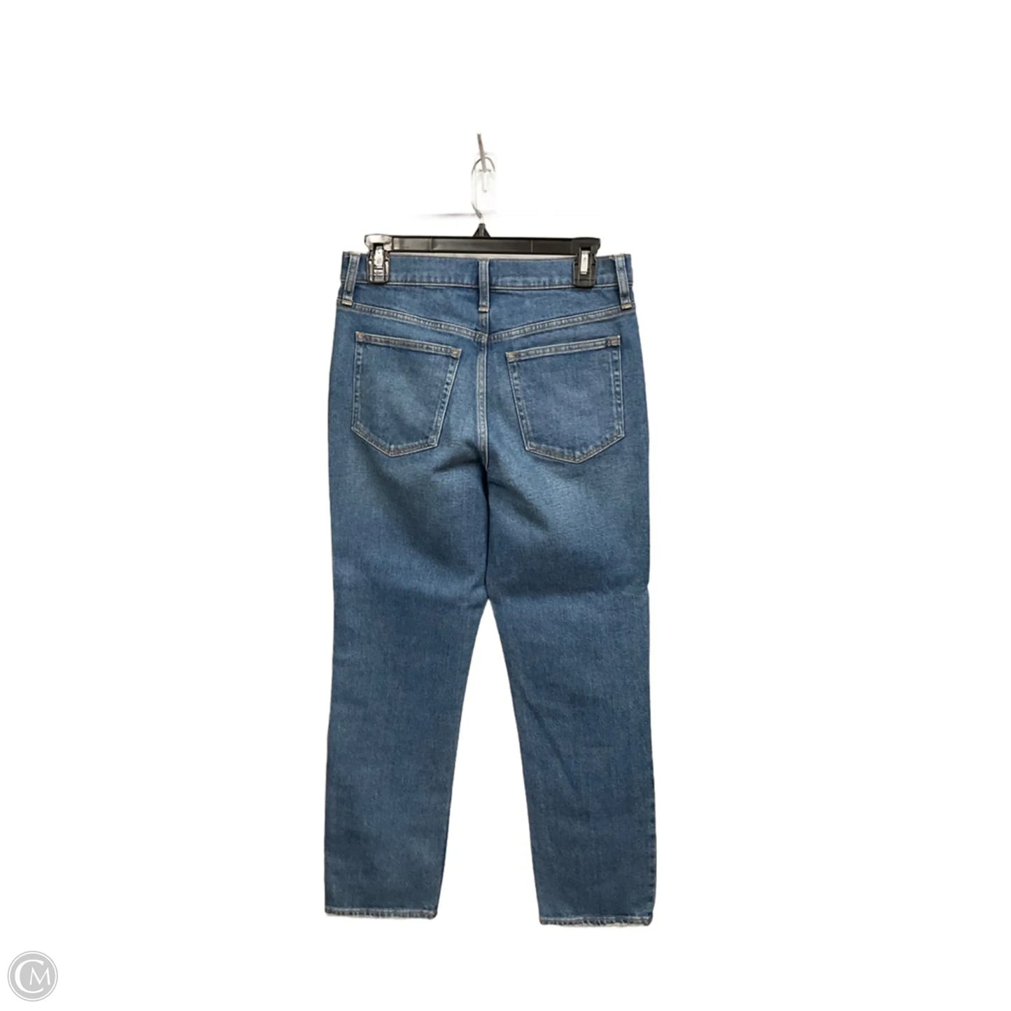 Jeans Straight By J. Crew In Blue Denim, Size: 4