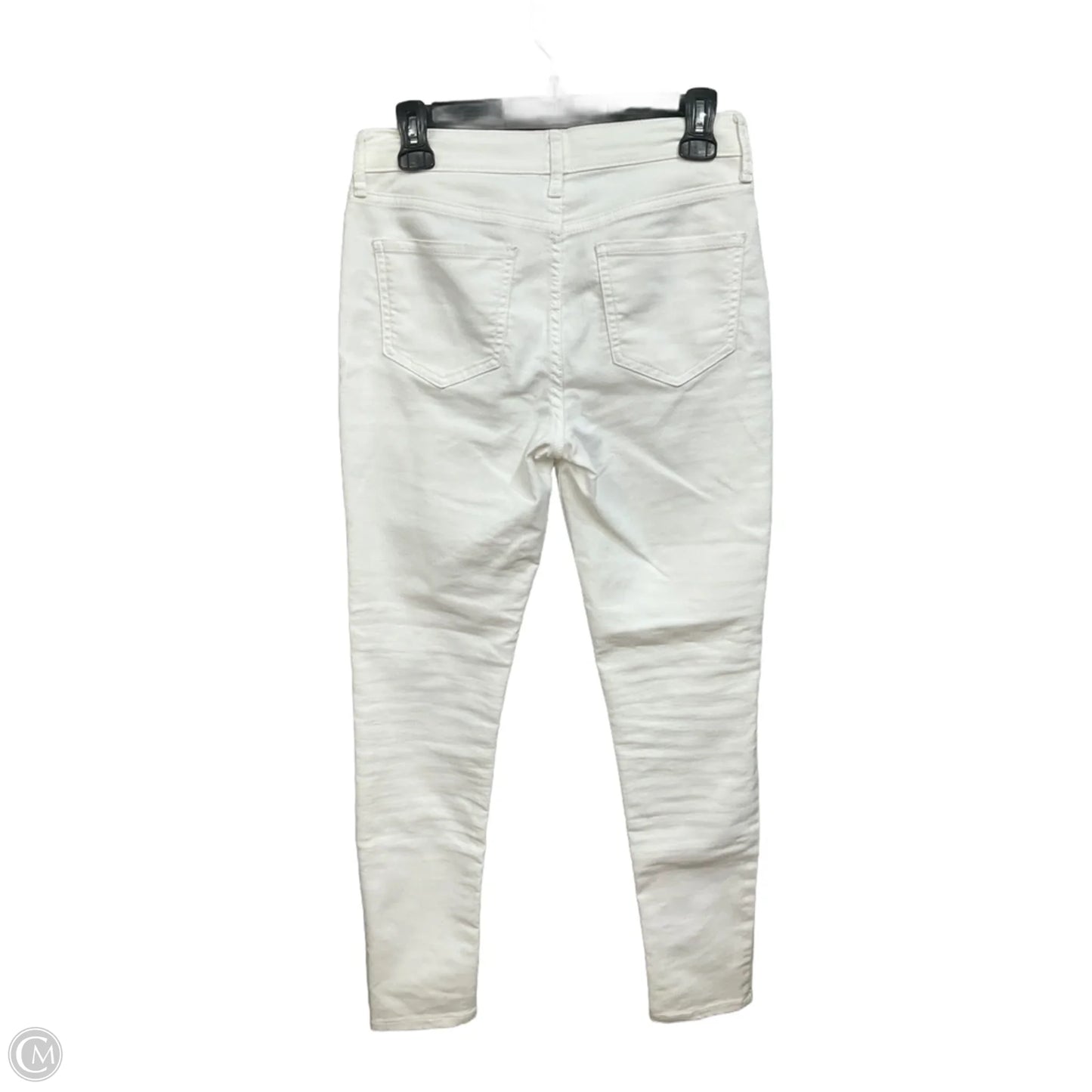 Jeans Skinny By Old Navy In White Denim, Size: 4
