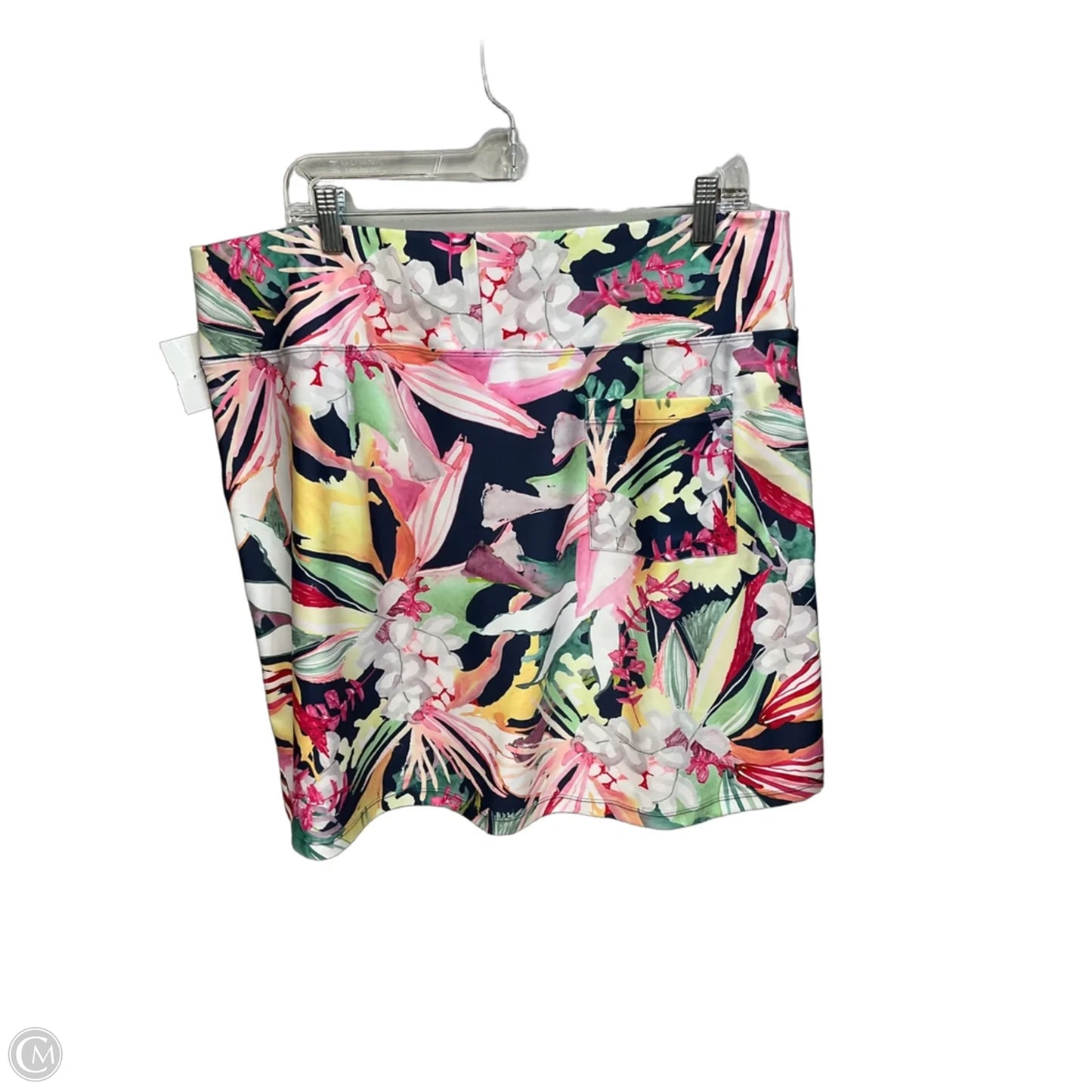 Skort By Tribal In Floral Print, Size: 14