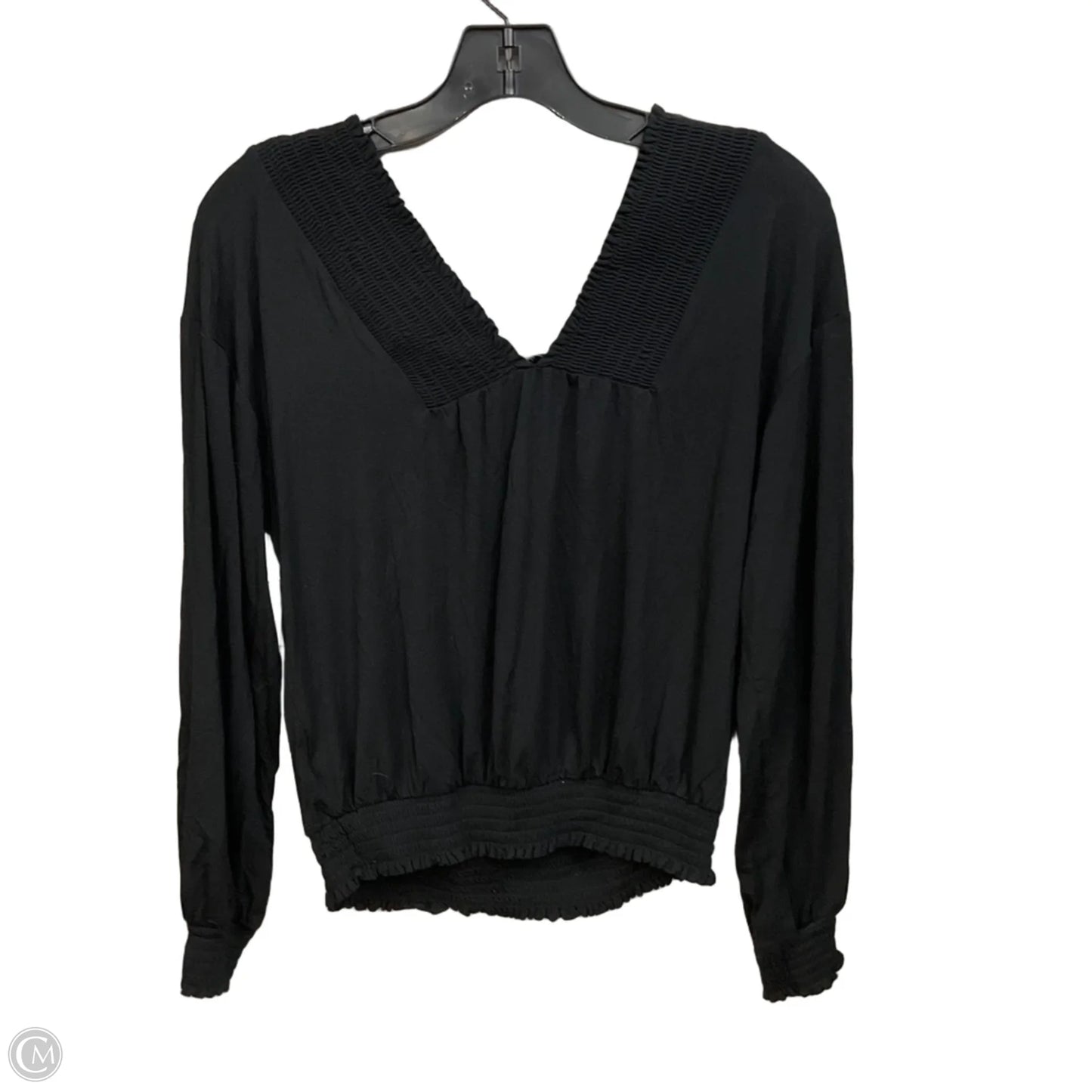 Top Long Sleeve By Express In Black, Size: M