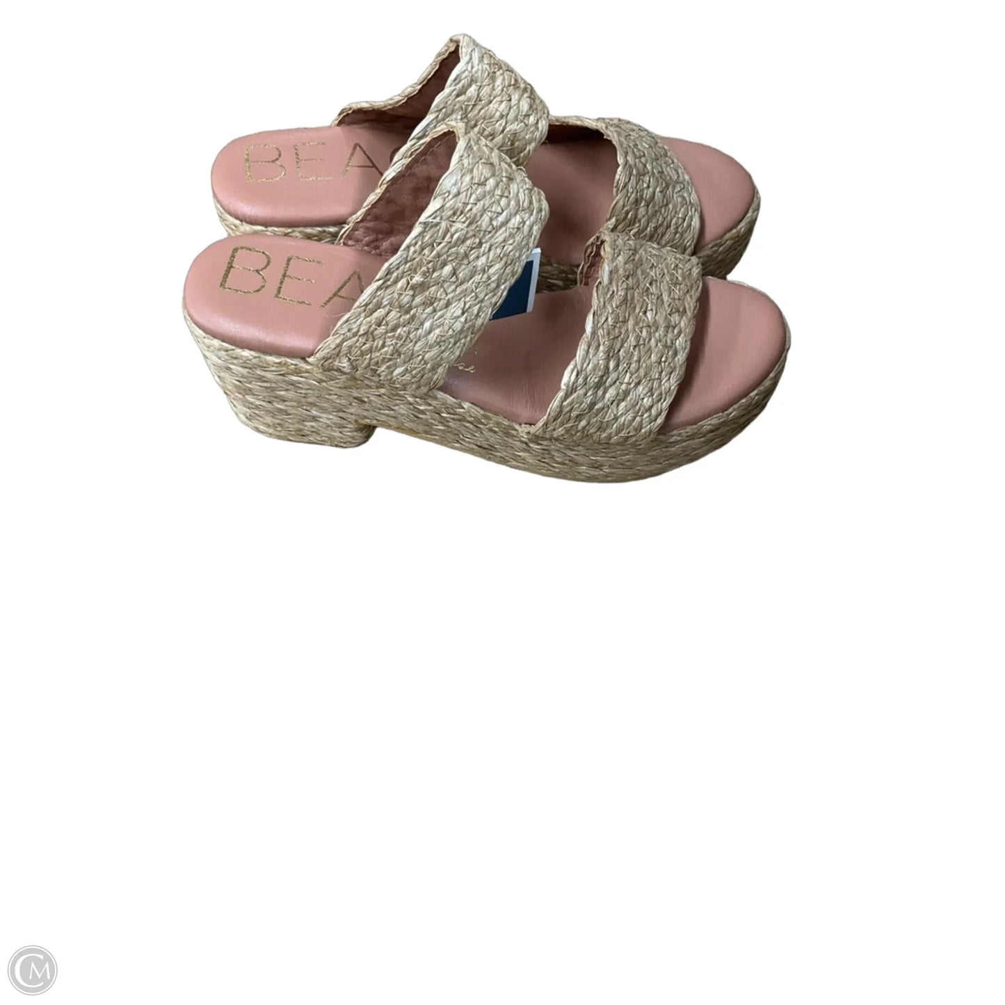 Sandals Heels Block By Matisse In Tan, Size: 9