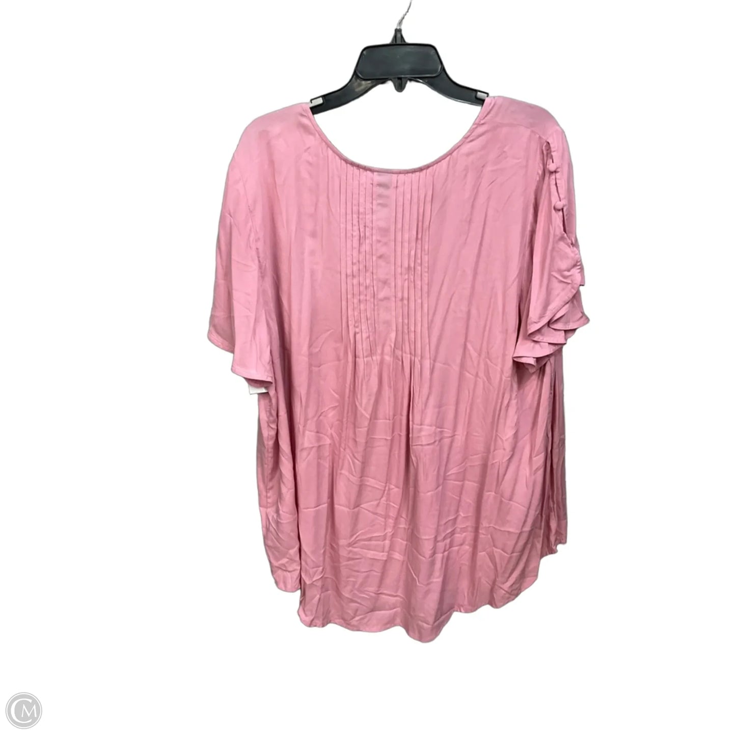 Top Short Sleeve By Torrid In Pink, Size: 3x
