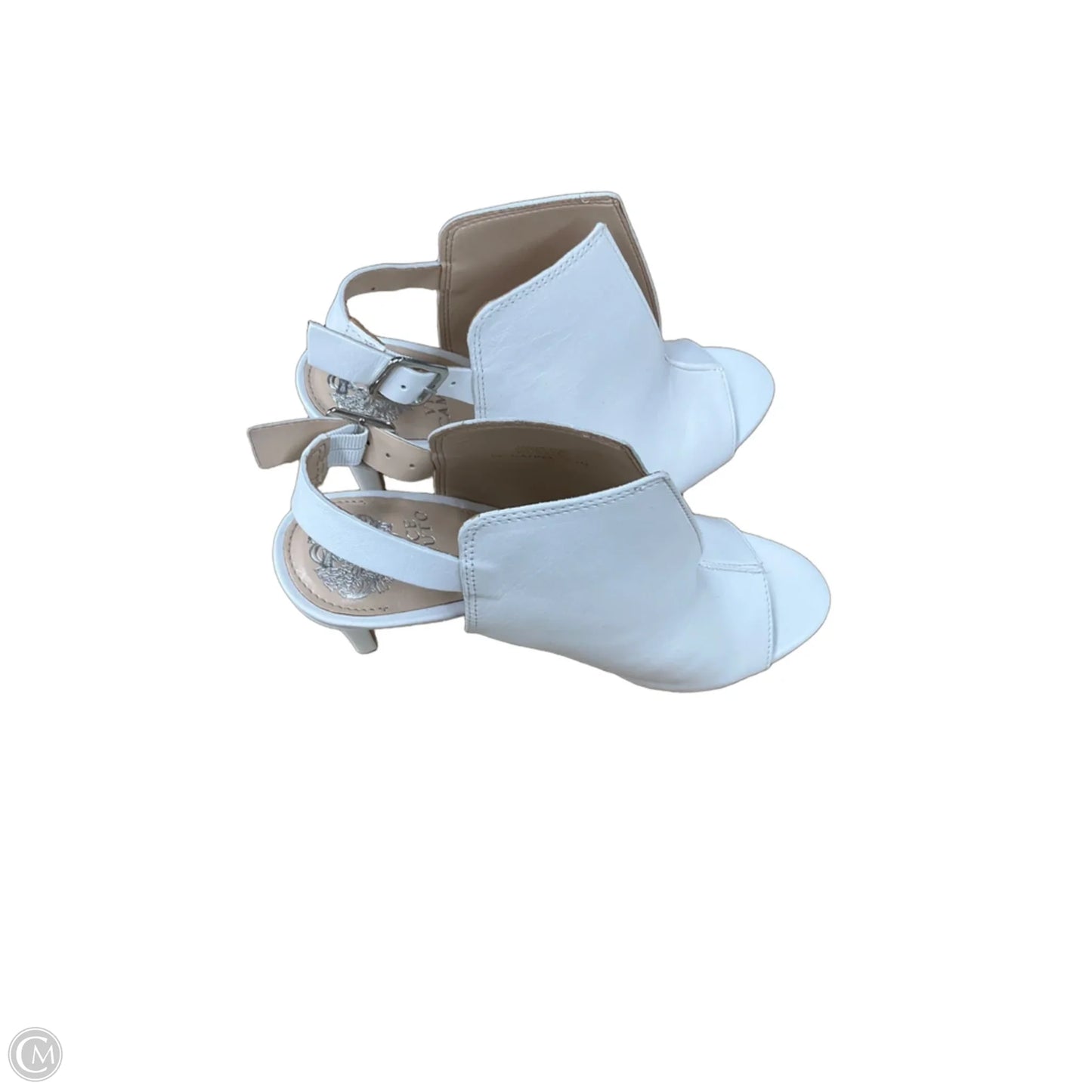 Shoes Heels Stiletto By Vince Camuto In White, Size: 8.5