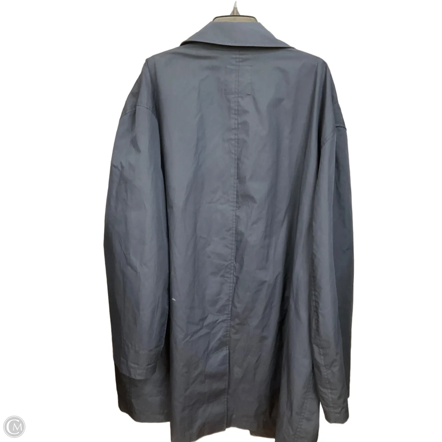 Coat Raincoat By Gap In Blue, Size: 3x