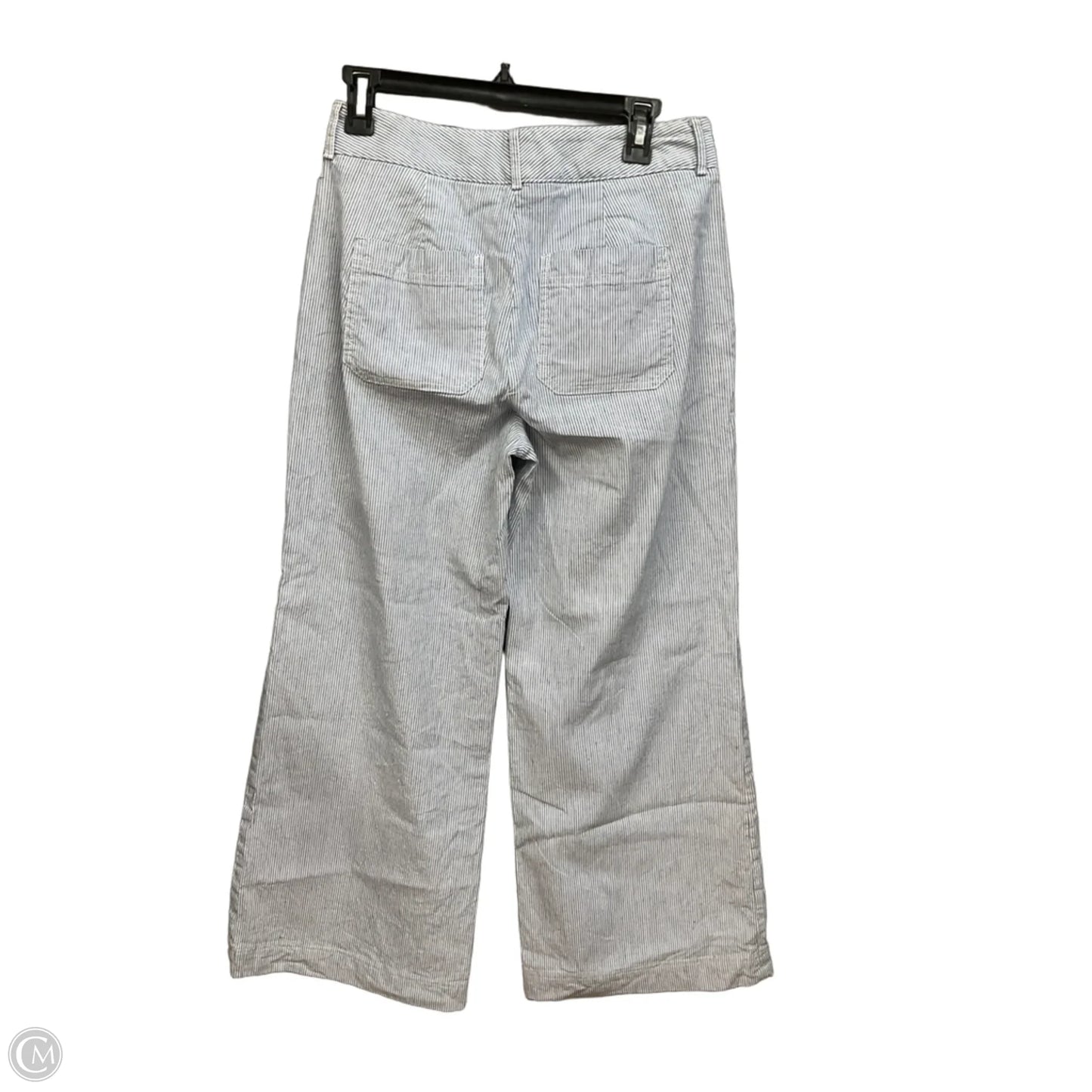 Pants Linen By Banana Republic In Striped Pattern, Size: 6