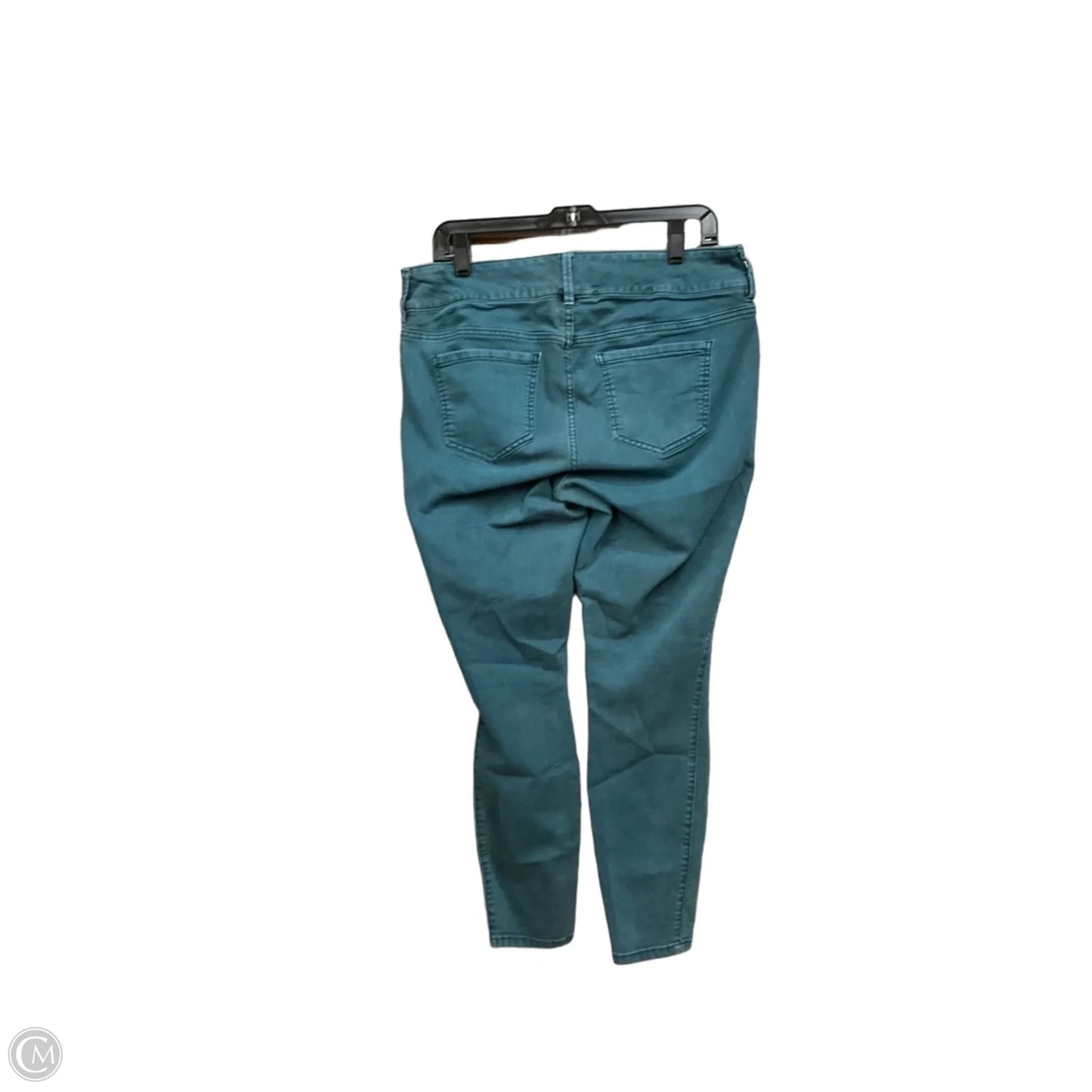 Jeans Skinny By Torrid In Teal, Size: 14