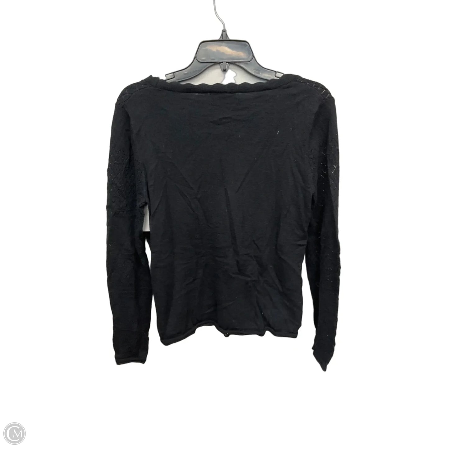 Cardigan Designer By Frye In Black, Size: M