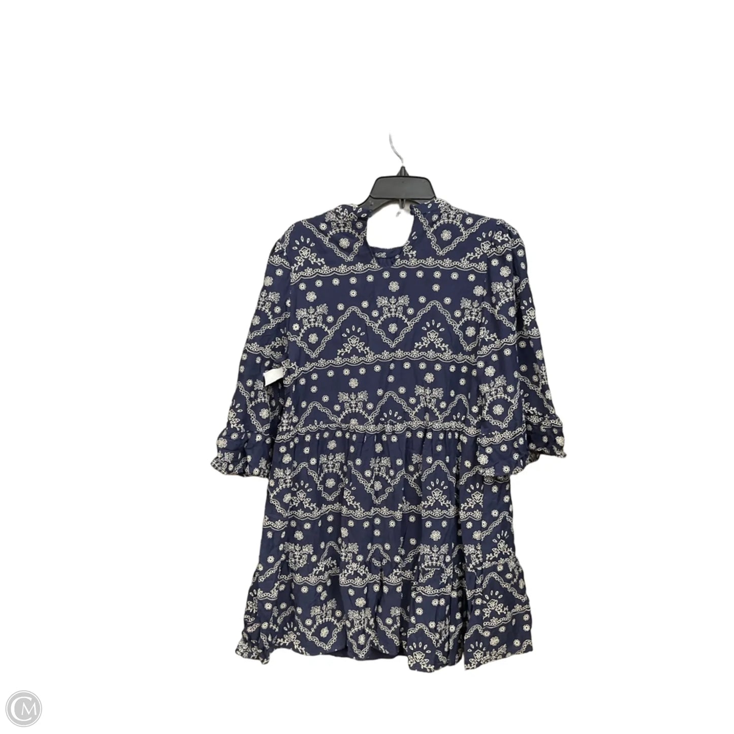 Dress Casual Short By Penelope Rose In Blue, Size: L