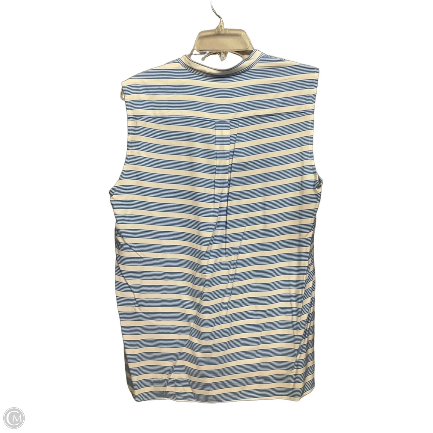 Top Sleeveless By Gap In Blue, Size: M