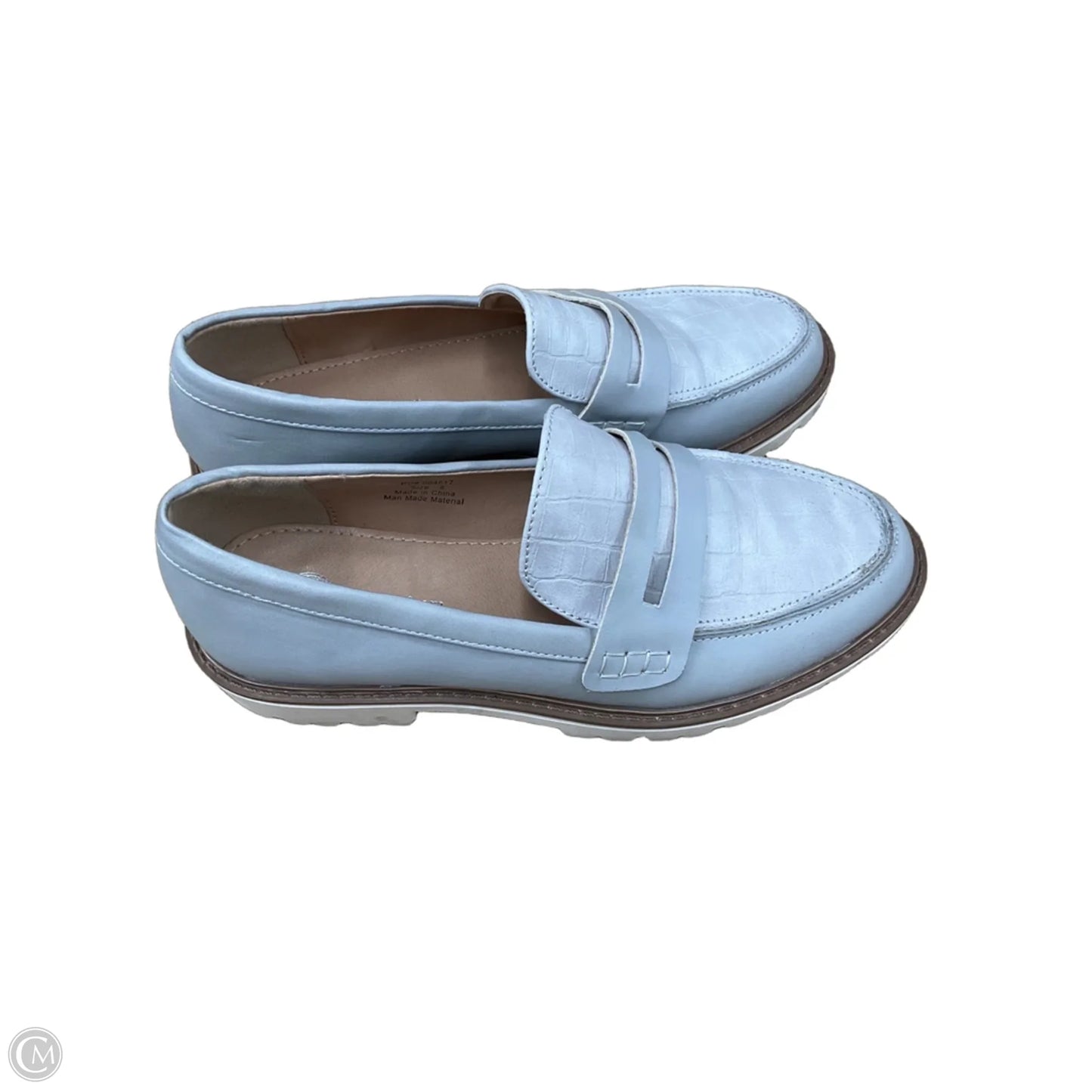Shoes Flats By Clothes Mentor In Grey, Size: 8
