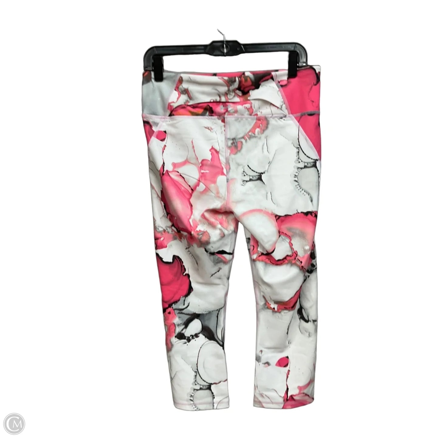 Athletic Leggings By Under Armour In Pink, Size: L
