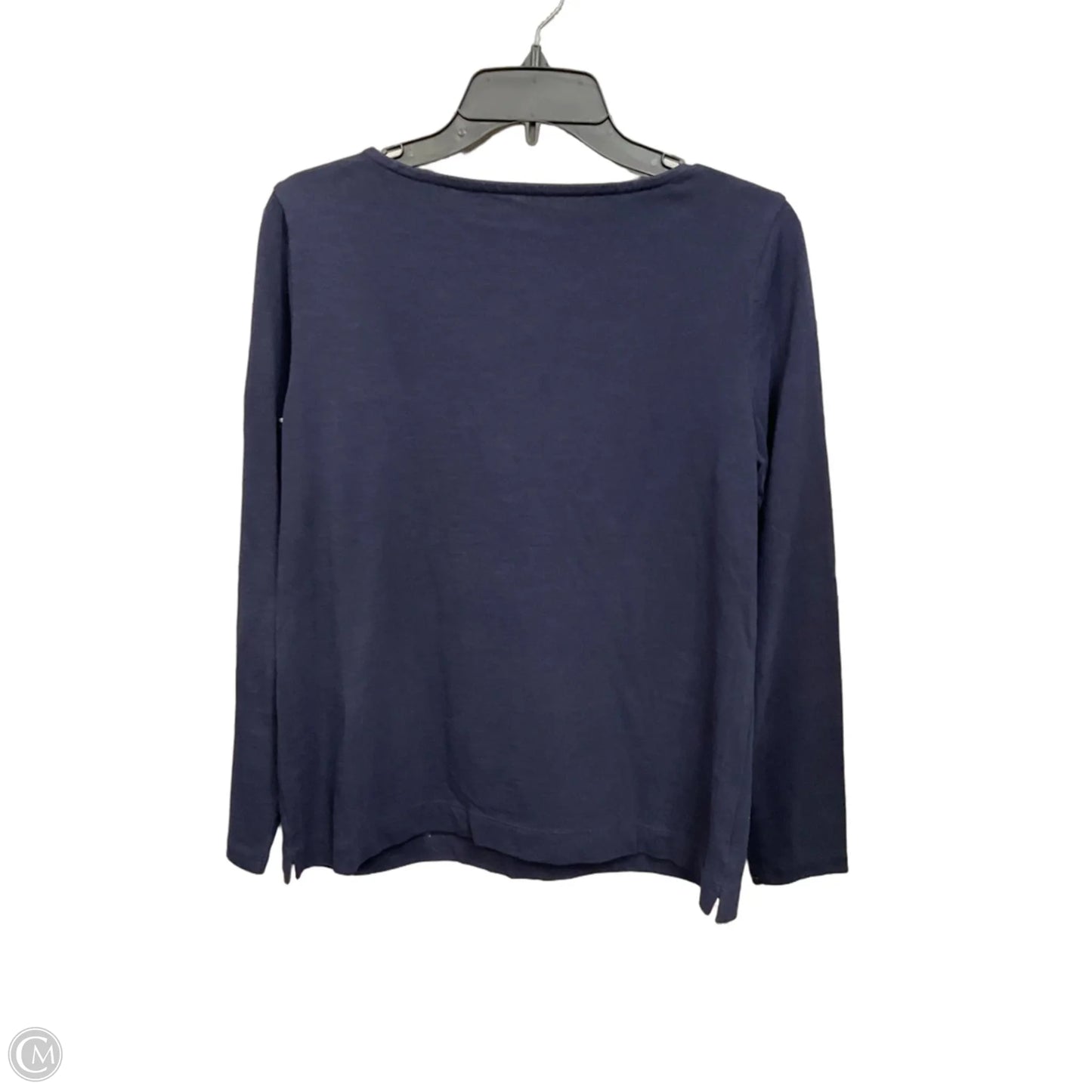 Top Long Sleeve By Talbots In Navy, Size: Mp