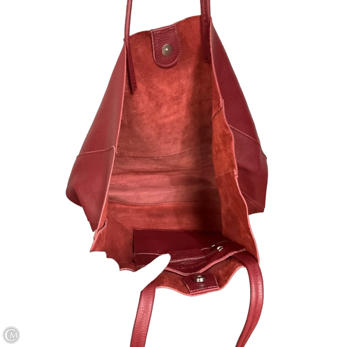 Handbag Leather By Clothes Mentor, Size: Large
