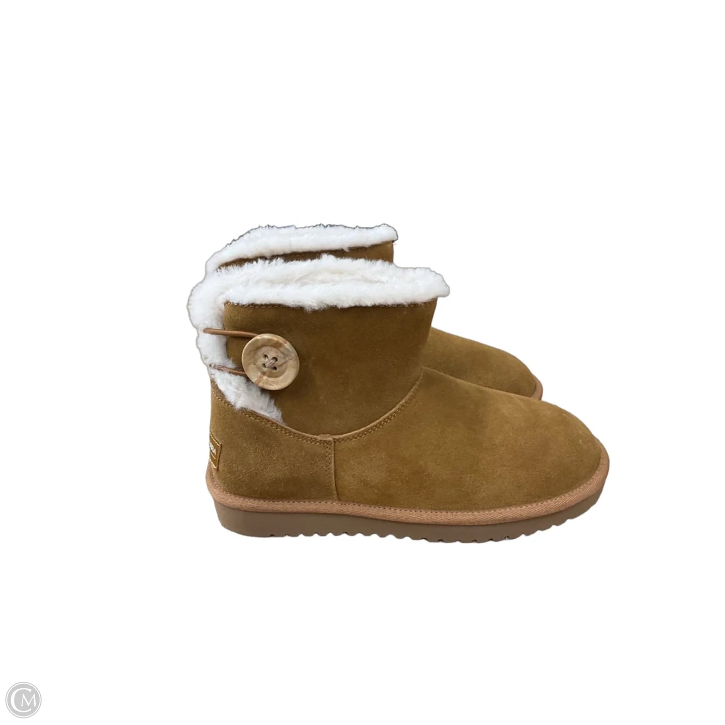 Boots Ankle Flats By Koolaburra By Ugg In Brown, Size: 5
