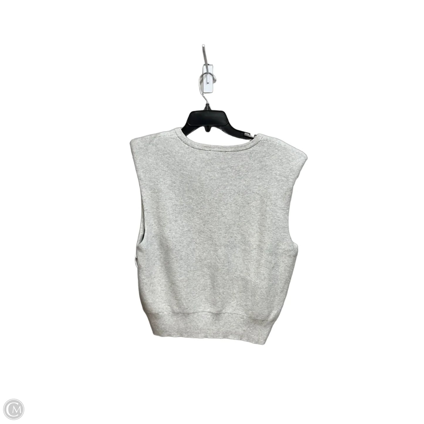Top Sleeveless By Express In Grey, Size: M