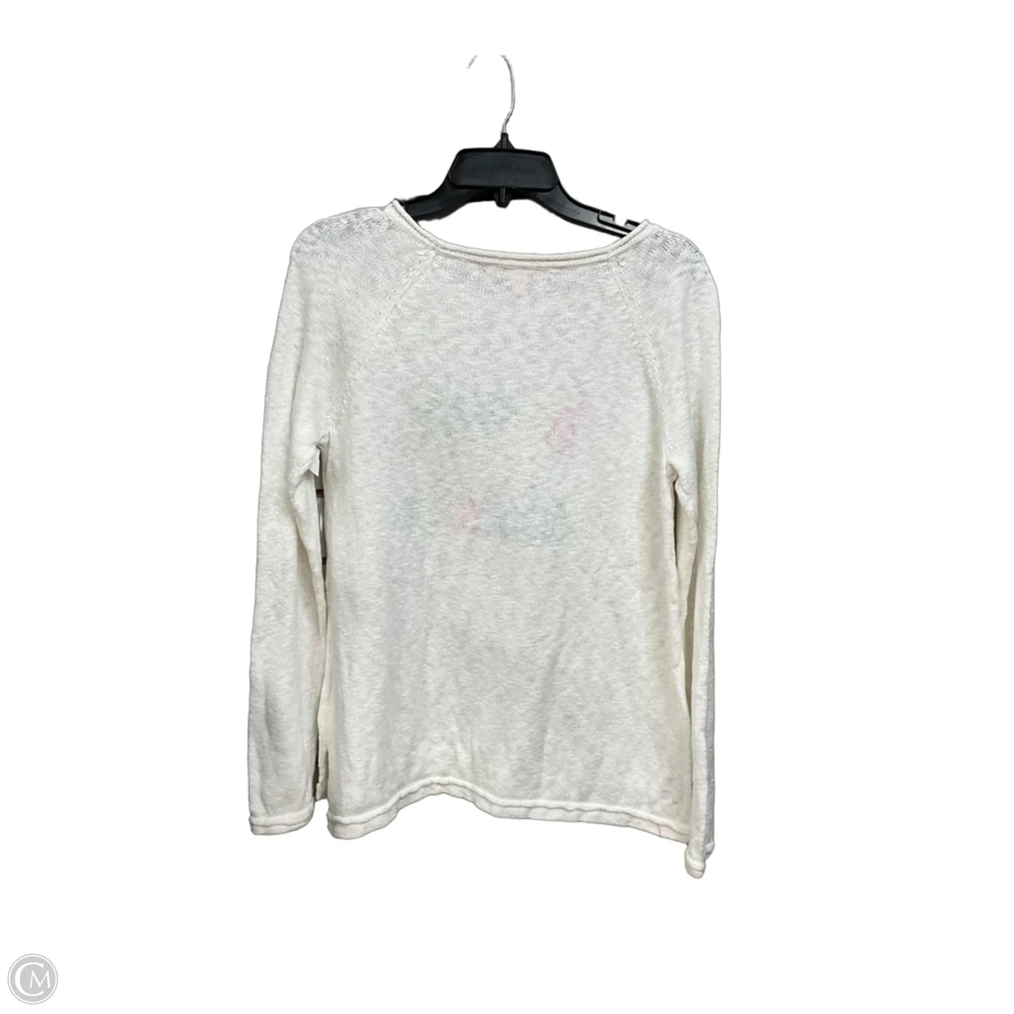 Top Long Sleeve Designer By Lilly Pulitzer In White, Size: M