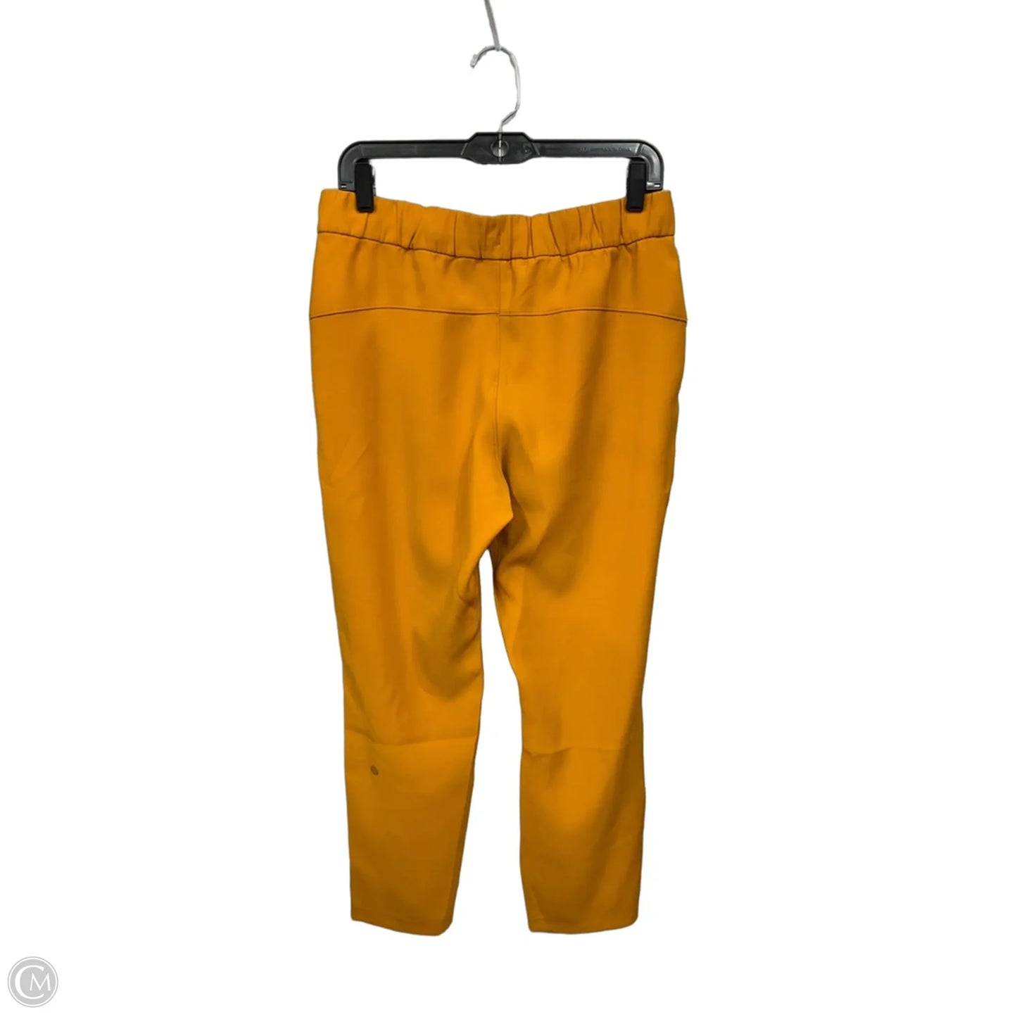 Athletic Pants By Lululemon In Yellow, Size: M
