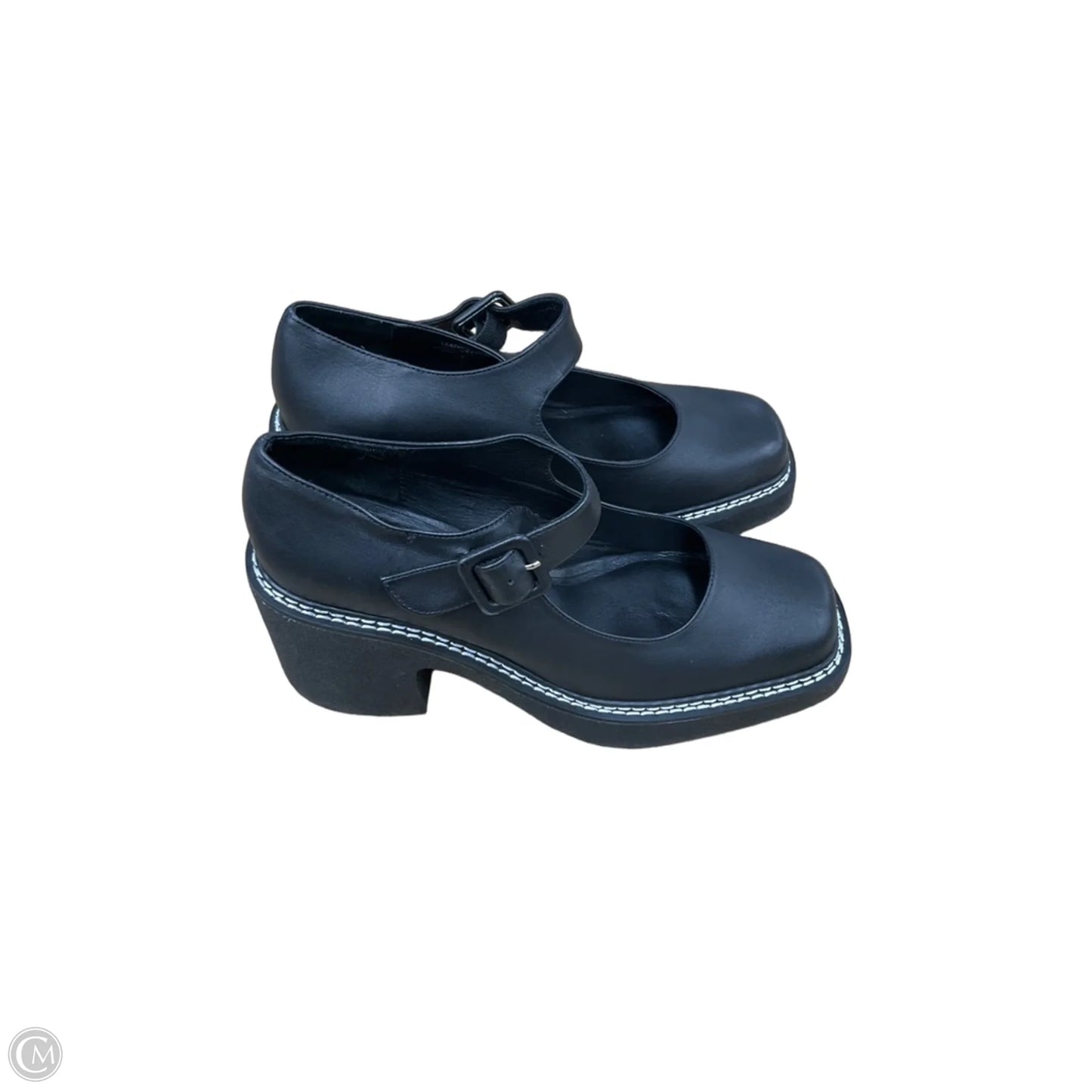Shoes Heels Block By Clothes Mentor In Black, Size: 7
