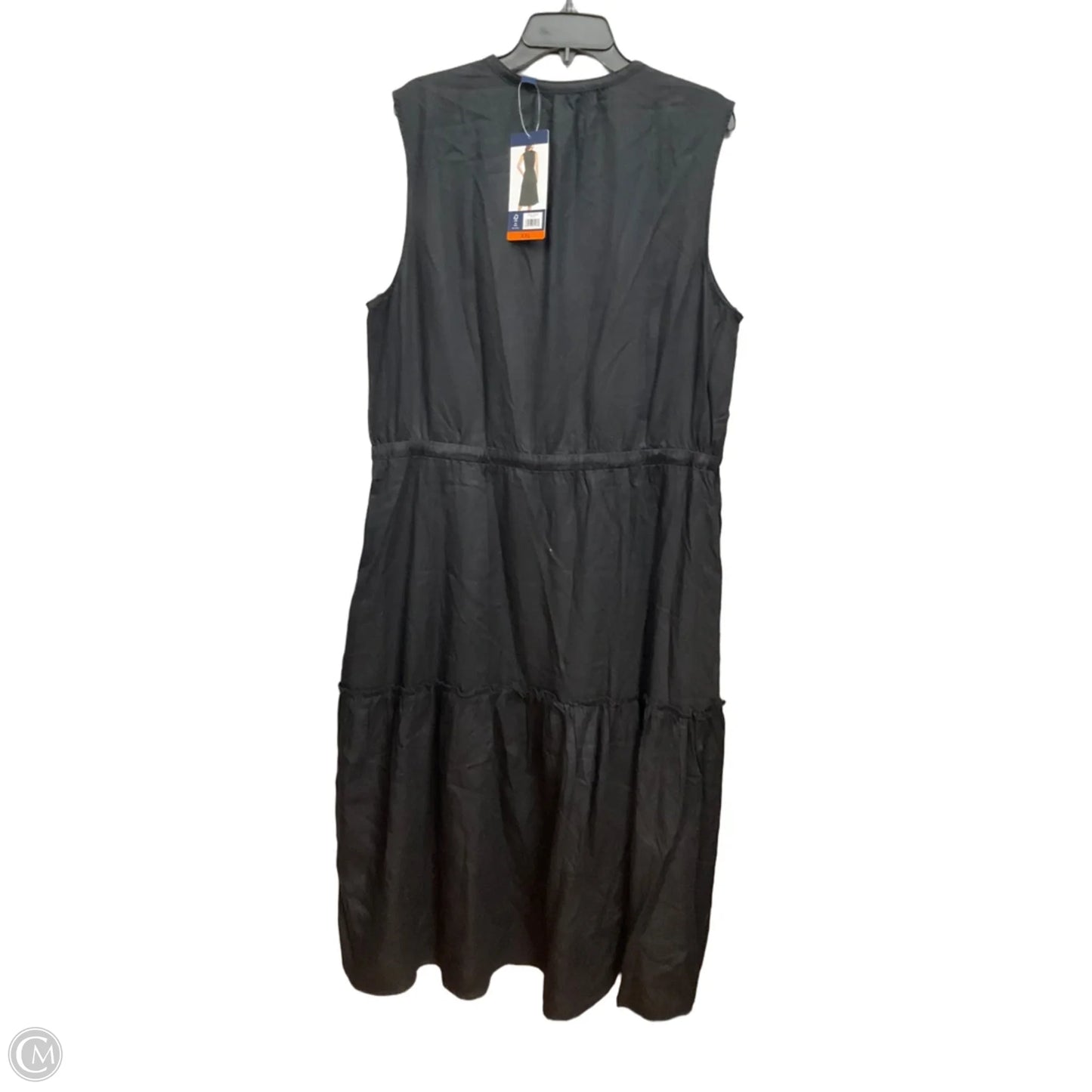 Dress Casual Short By Lands End In Black, Size: Xxl