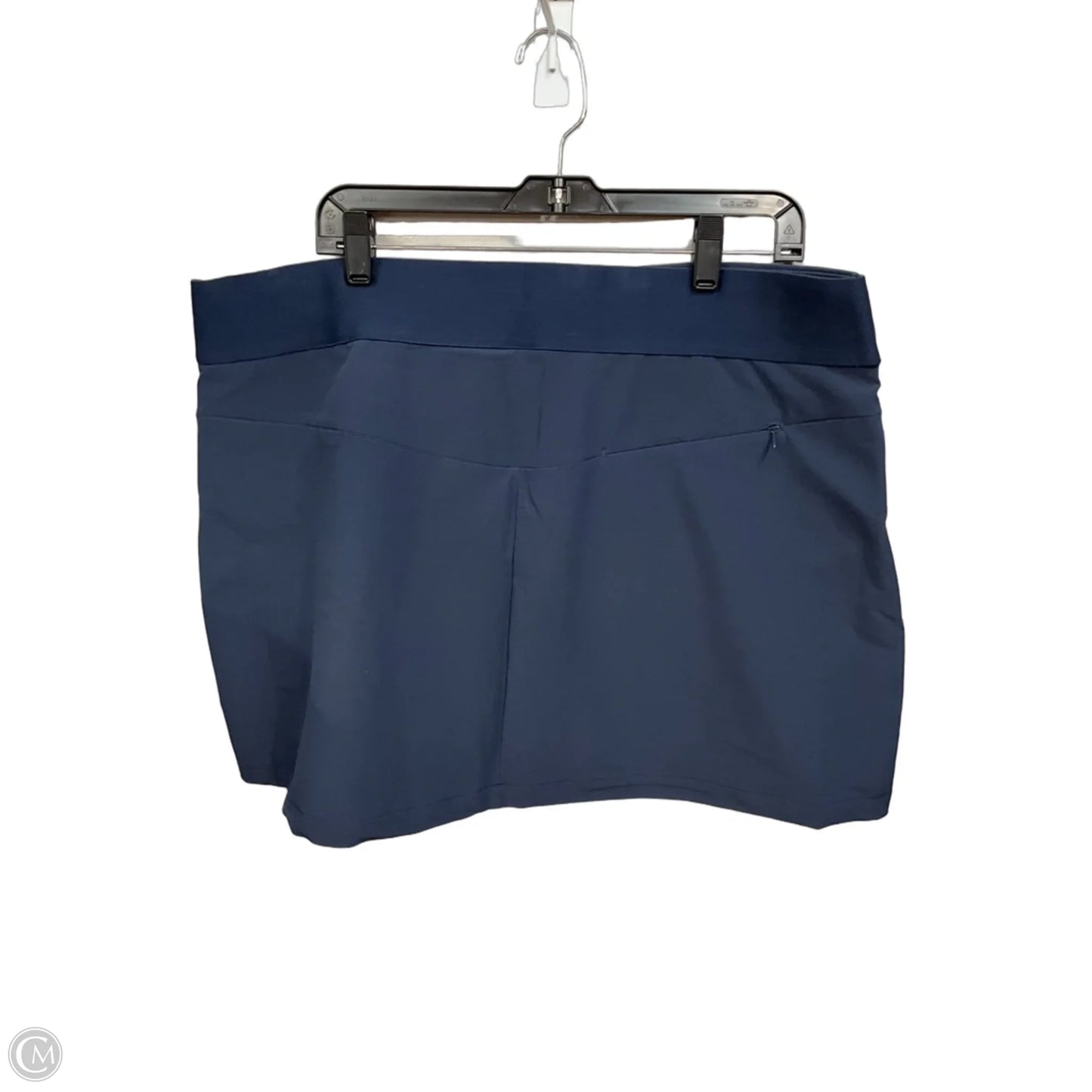 Athletic Skort By Greg Norman In Navy, Size: Xl