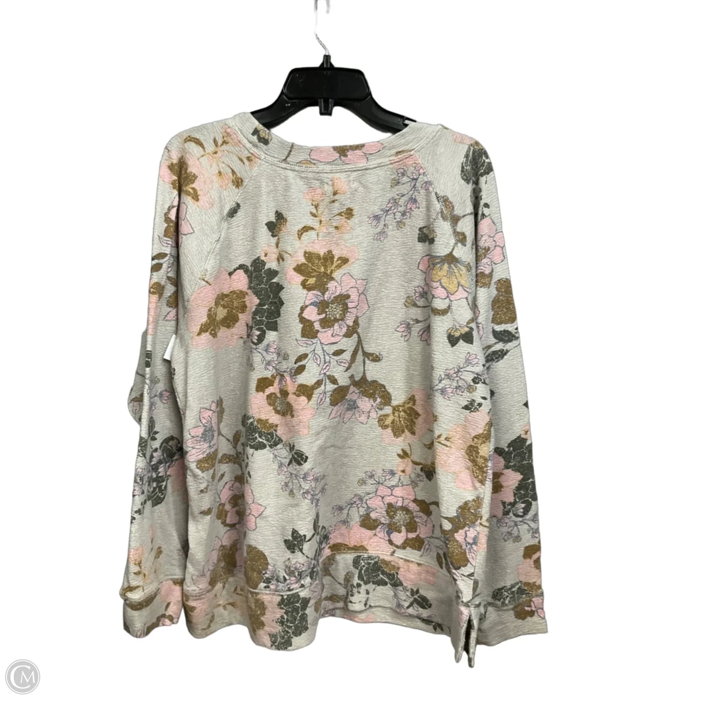 Top Long Sleeve By Maurices In Grey, Size: Xl