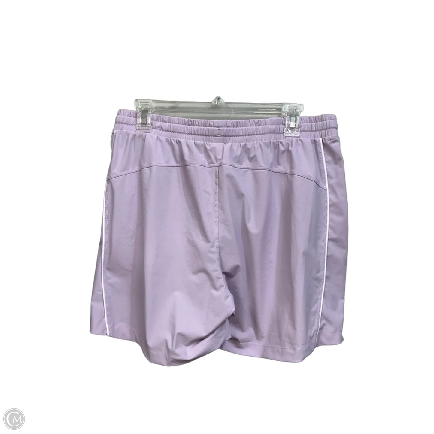 Athletic Shorts By Fabletics In Purple, Size: L