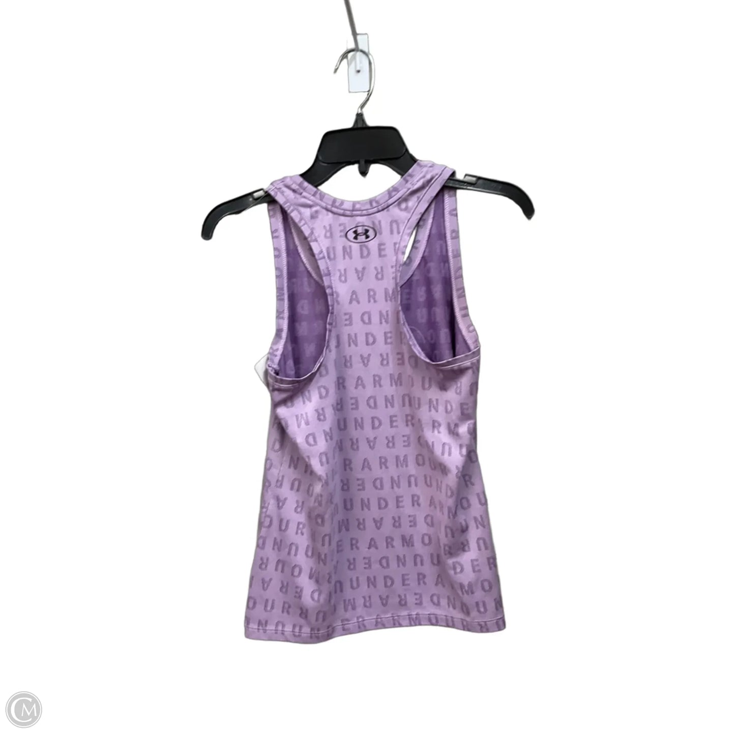 Athletic Tank Top By Under Armour In Purple, Size: Xs