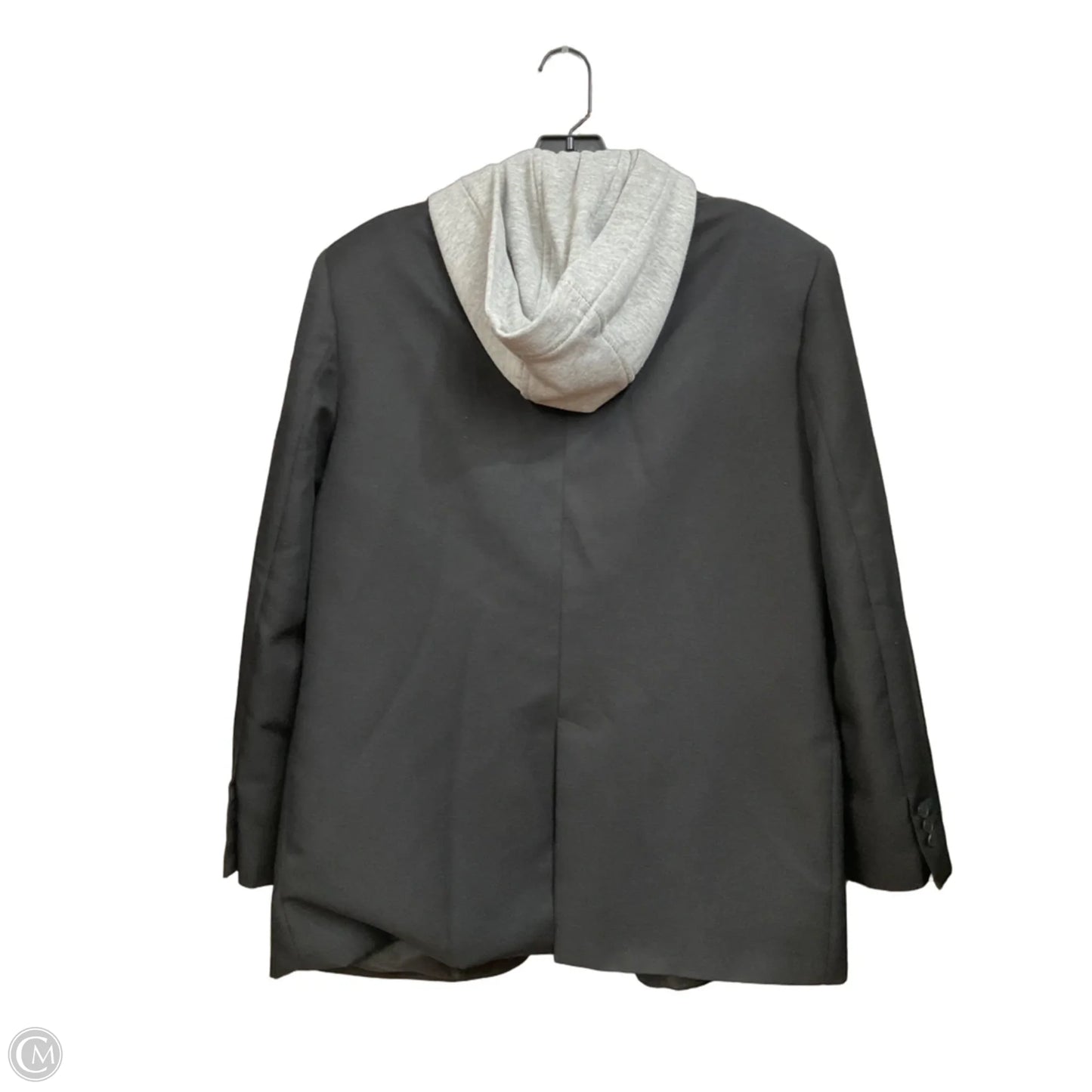 Coat Trench Coat By Zara In Black, Size: M
