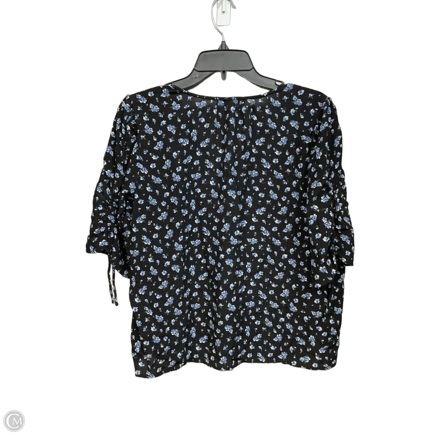 Top Short Sleeve By Madewell In Black, Size: Xl